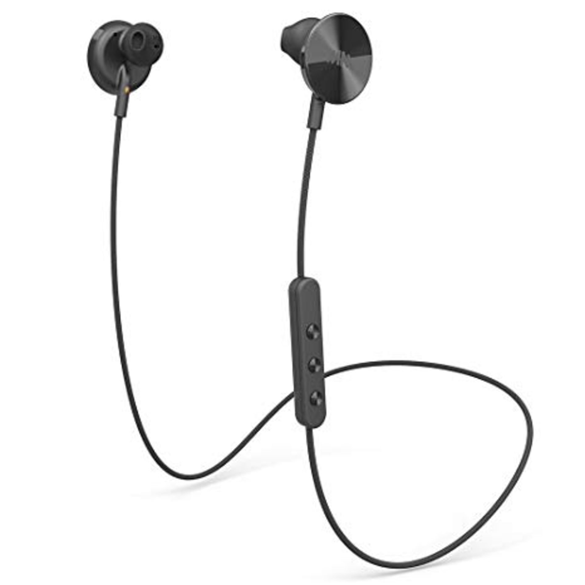 + VAT Brand New Will.i.am i.am+ Black BUTTONS Wireless Bluetooth Earphones - Image 2 of 2