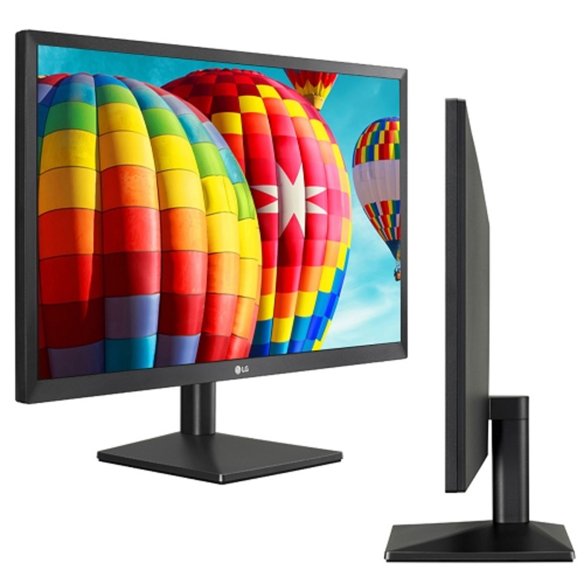 + VAT Grade A LG 24 Inch FULL HD IPS LED MONITOR - HDMI, D-SUB 24MK430H-B