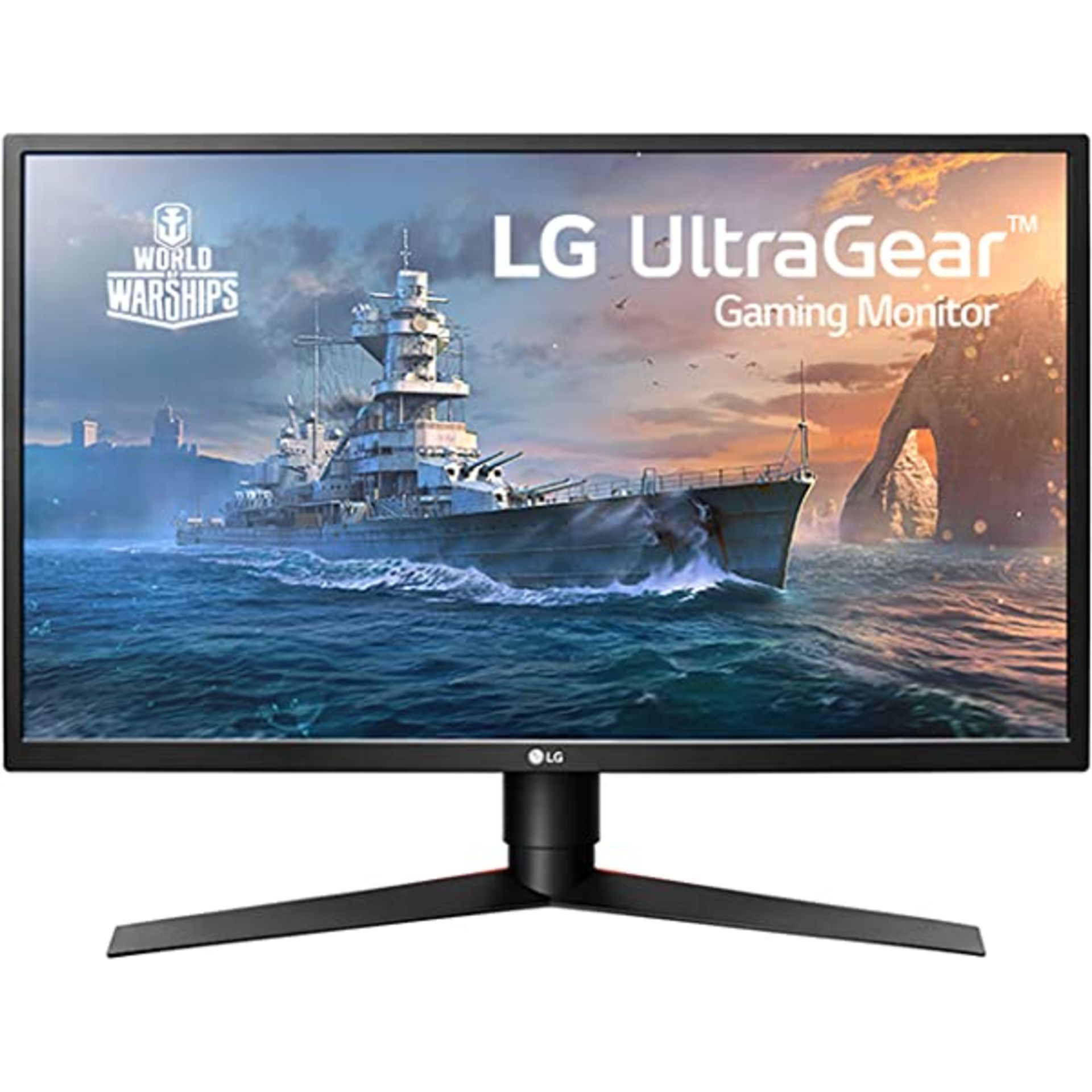 + VAT Grade A LG 27 Inch FULL HD GAMING LED MONITOR - HDMI X 2, DISPLAYPORT, USB 3.0 X 2 27GK750F-B