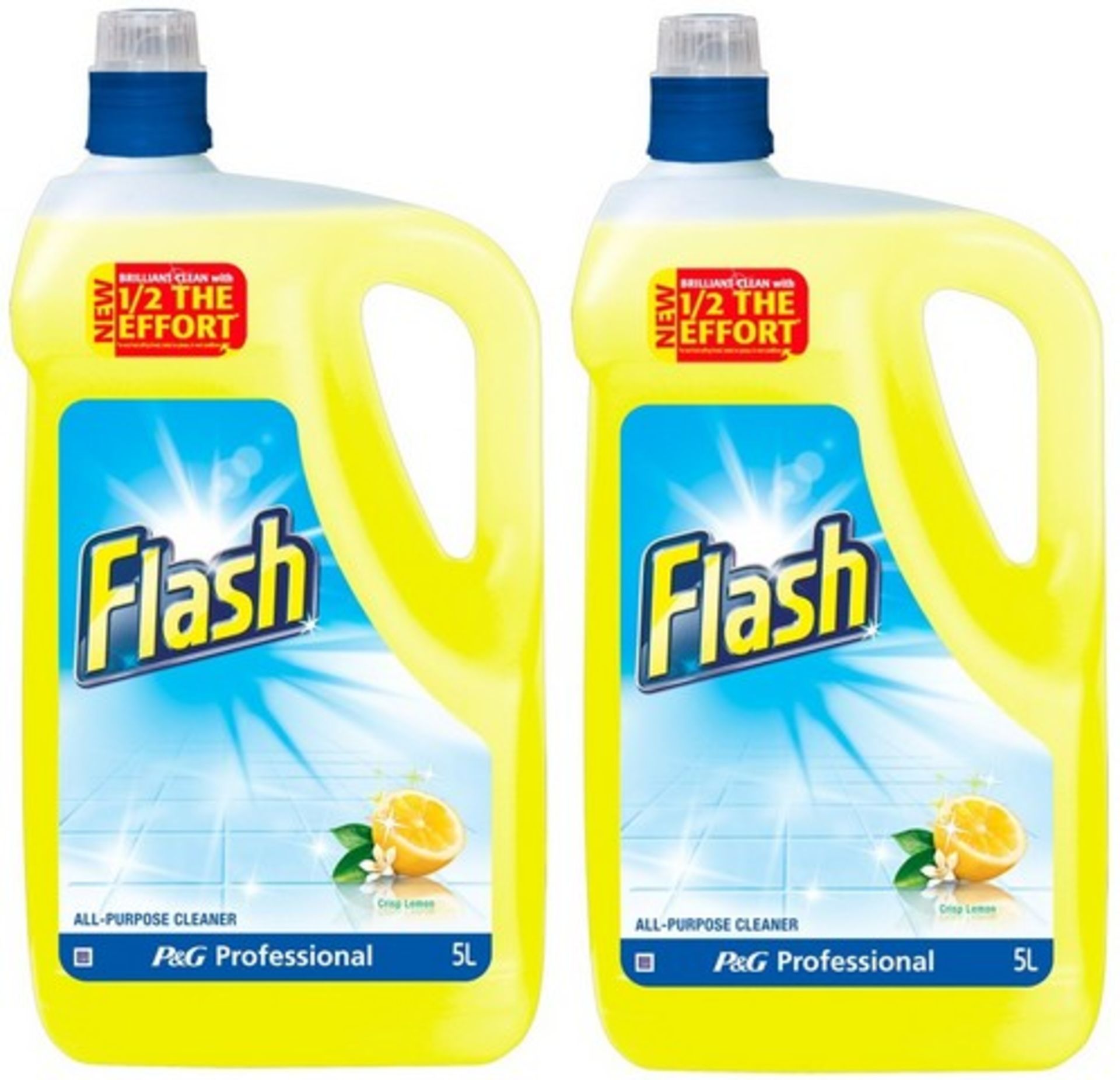 + VAT Brand New 10 Litres Flash All Purpose Cleaner Lemon eBay Price £29.72