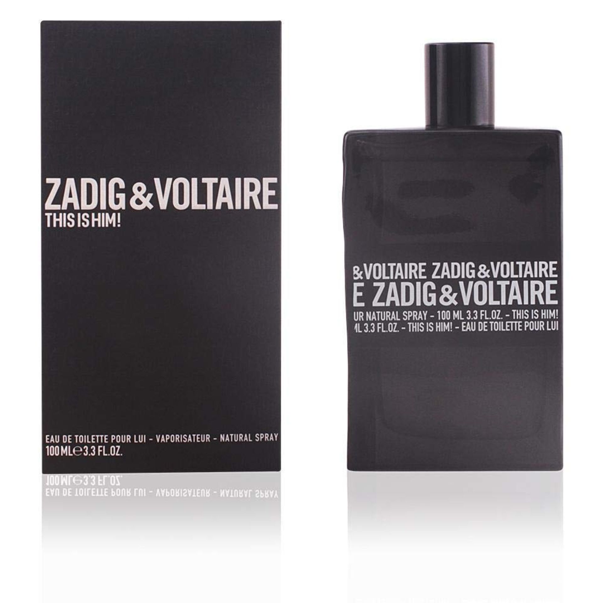+ VAT Brand New Zadig & Voltaire This Is Him! 100ml EDT Spray