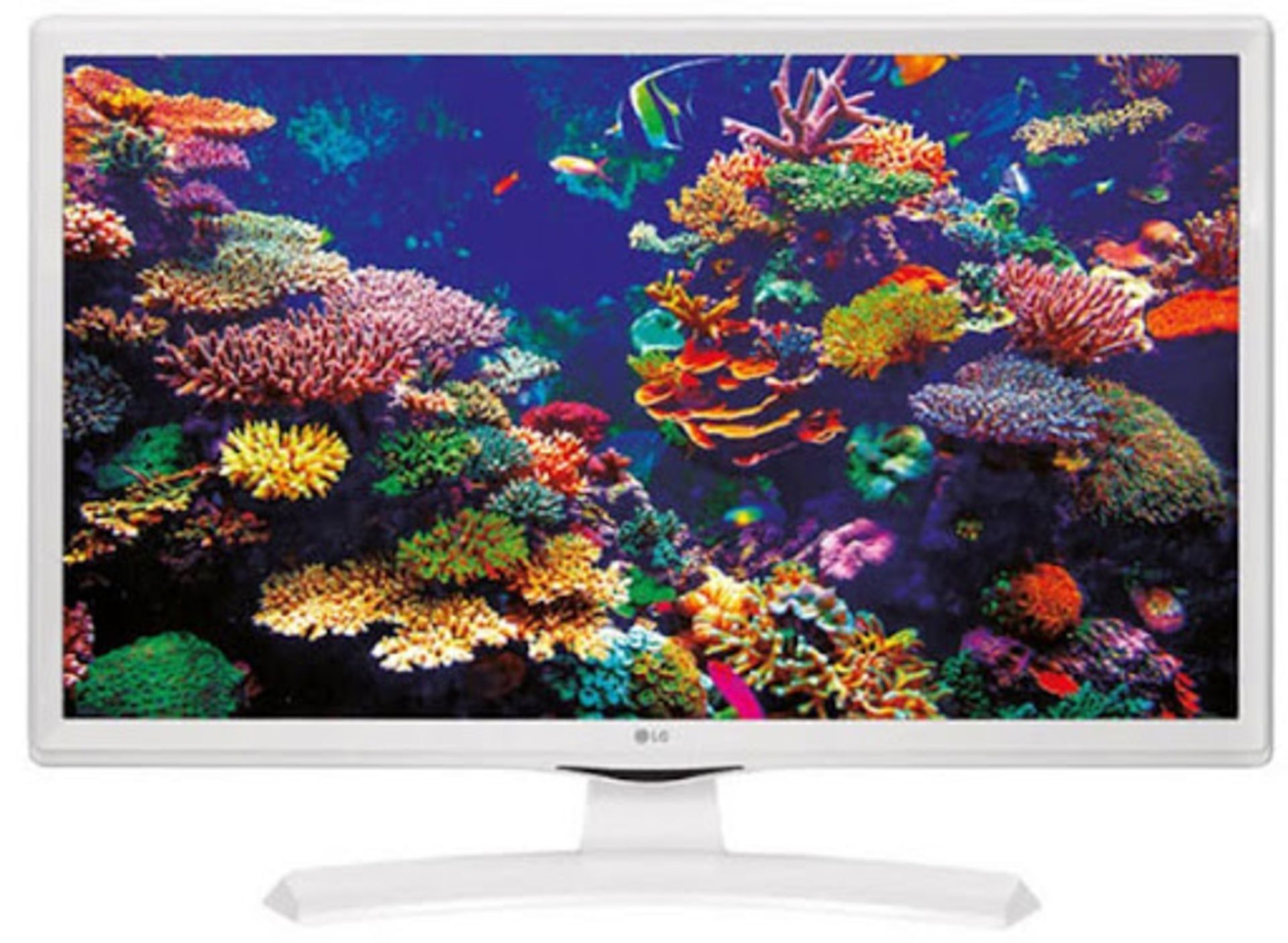 + VAT Grade A LG 24 Inch HD READY LED TV WITH FREEVIEW HD - WHITE 24TK410V-WZ