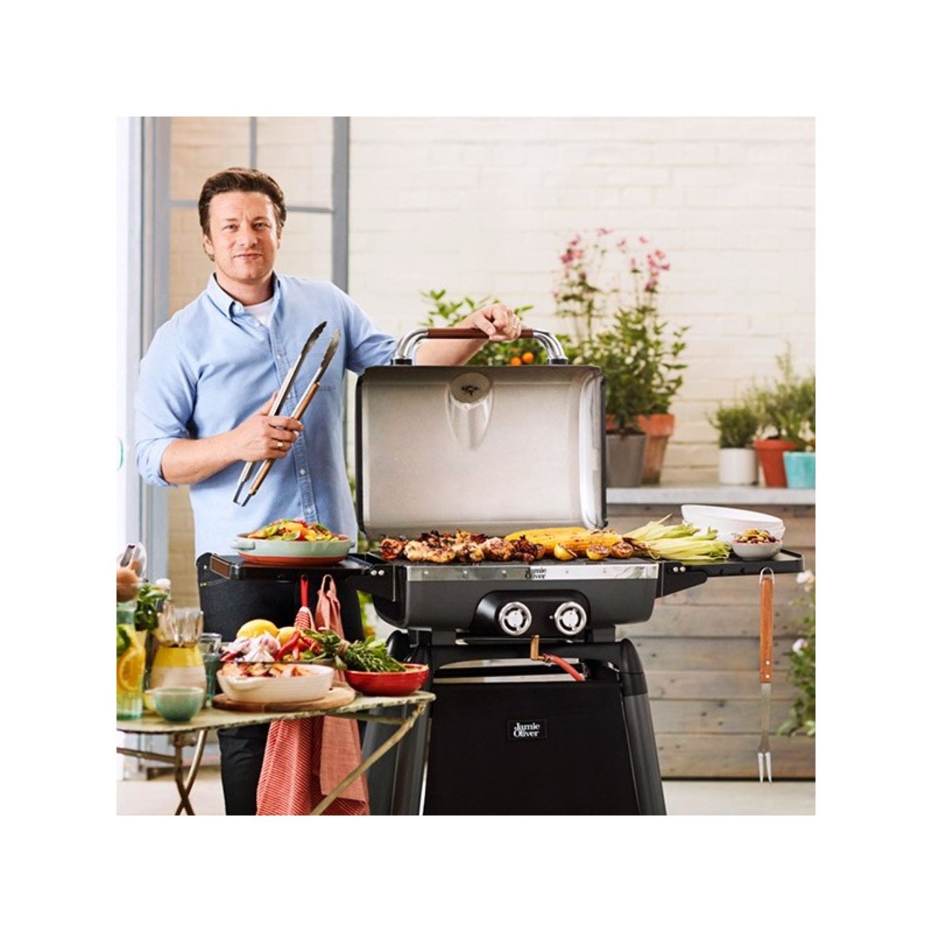 + VAT Brand New Jamie Oliver Explorer 5500 BBQ - Grey - Online Price 399.00 Euros (JamieOliverBBQ. - Image 4 of 4