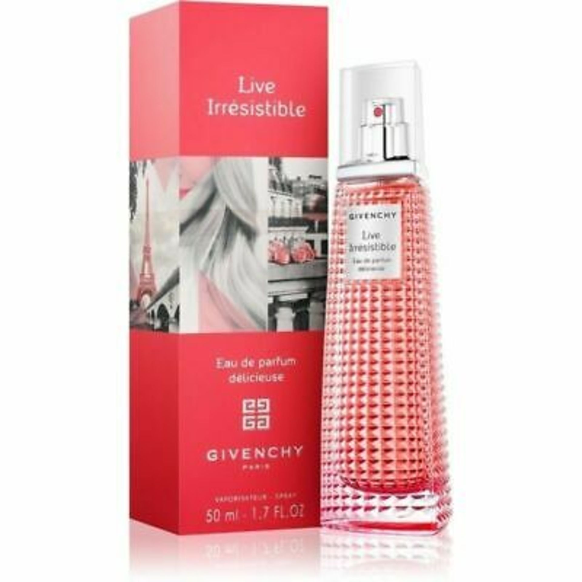 + VAT Brand New Live Irresistible Delicieuse 50ml EDP Spray