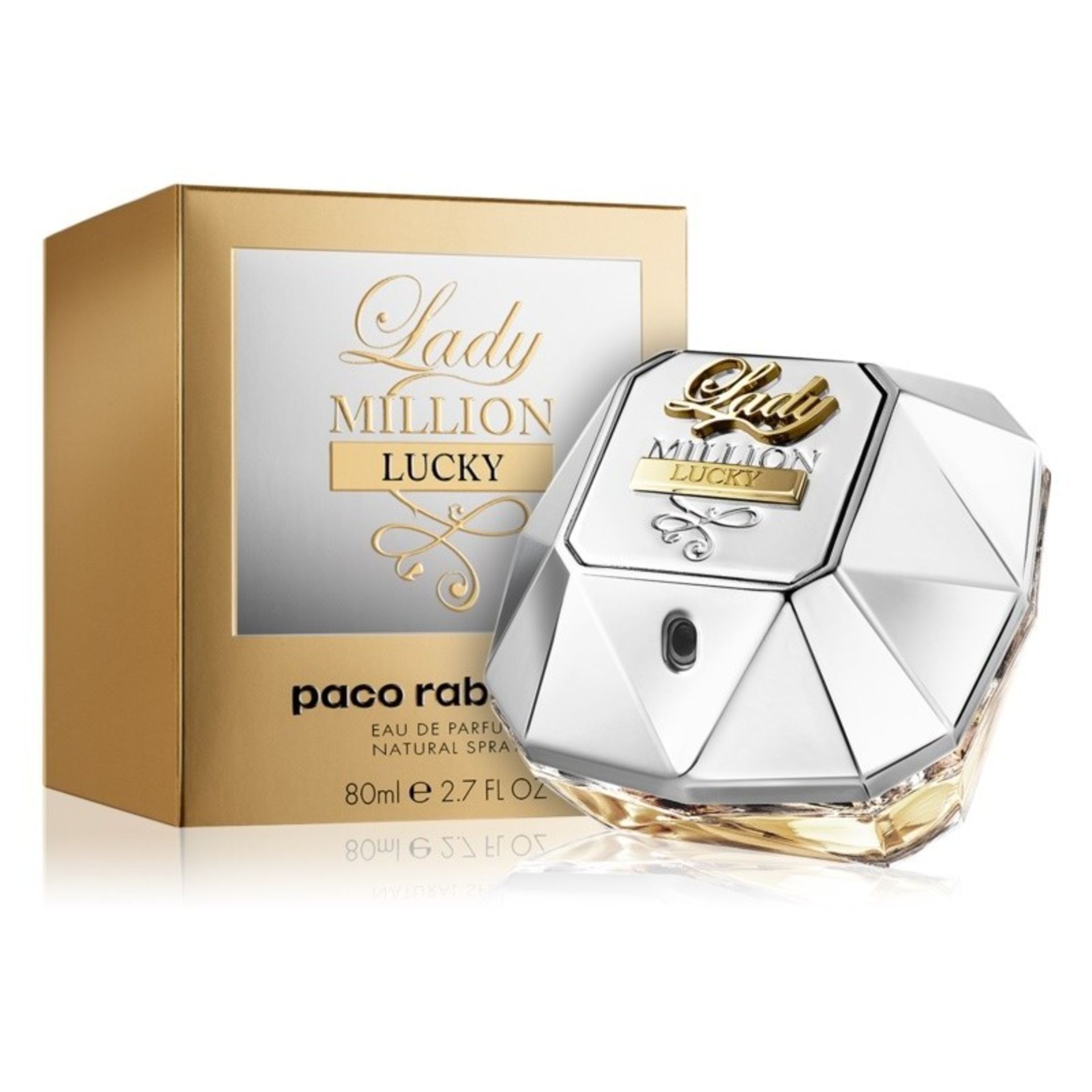 + VAT Brand New Paco Rabanne Lady Million Lucky 80ml EDP.