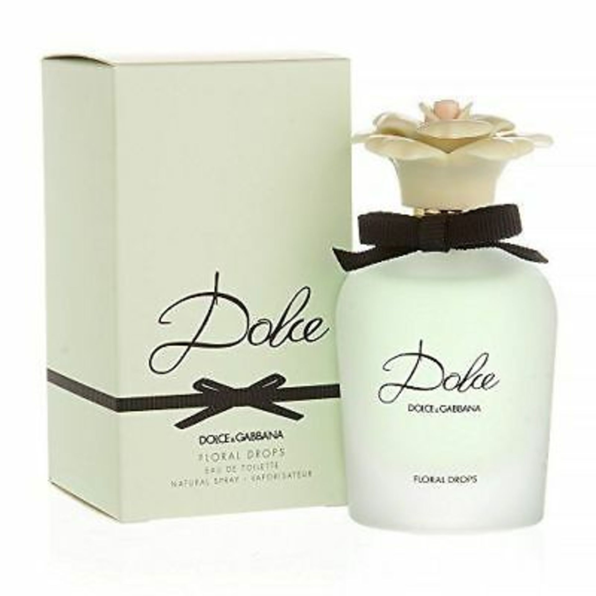 + VAT Brand New Dolce & Gabbana Floral Drops (L) 75ml EDT Spray