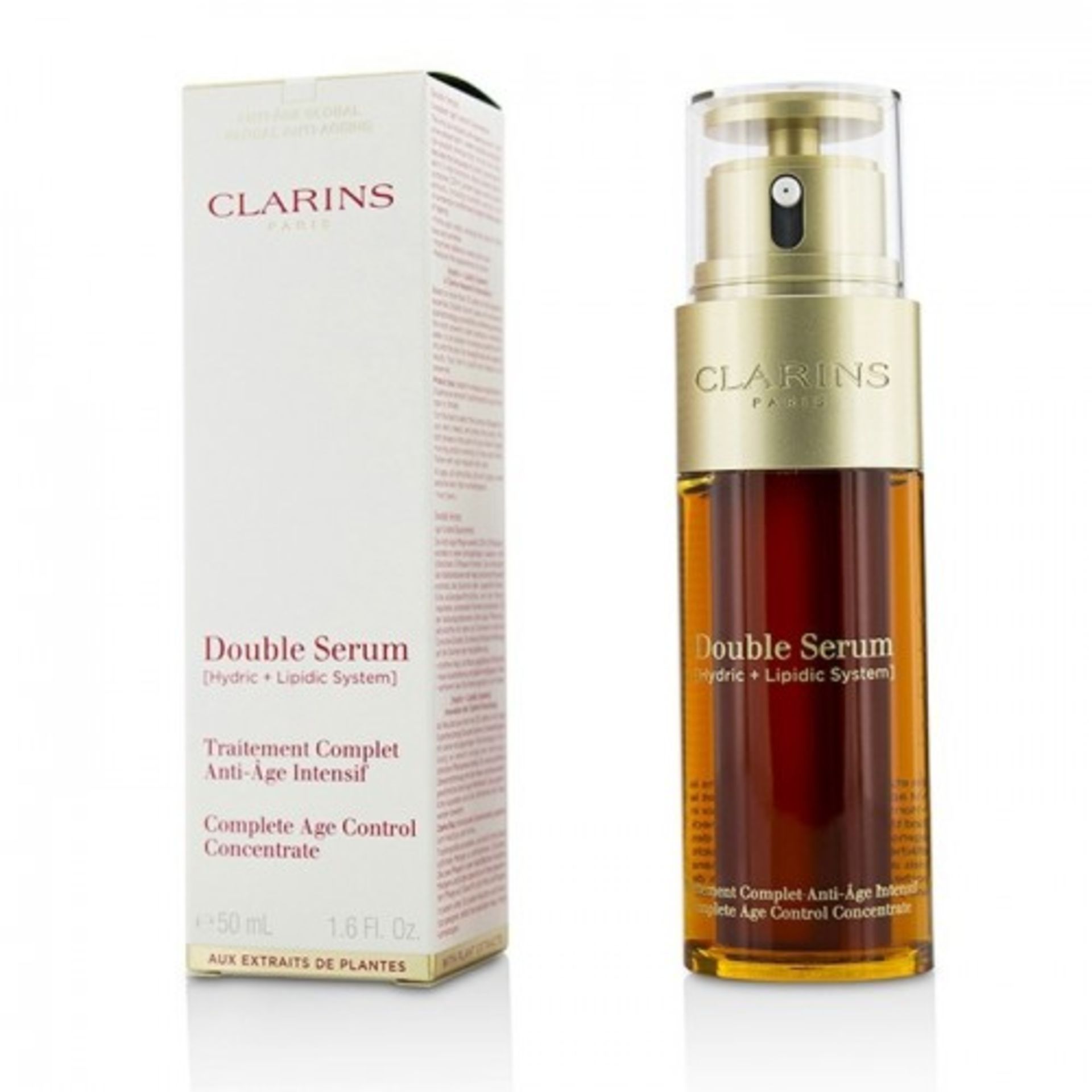 + VAT Brand New Clarins Double Serum 50ml New