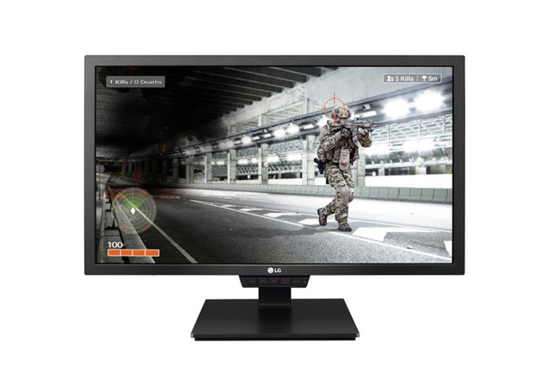 + VAT Grade A LG 24 Inch FULL HD GAMING LED MONITOR - HDMI X 2, DISPLAYPORT, USB 3.0 X 2 24GM79G-B