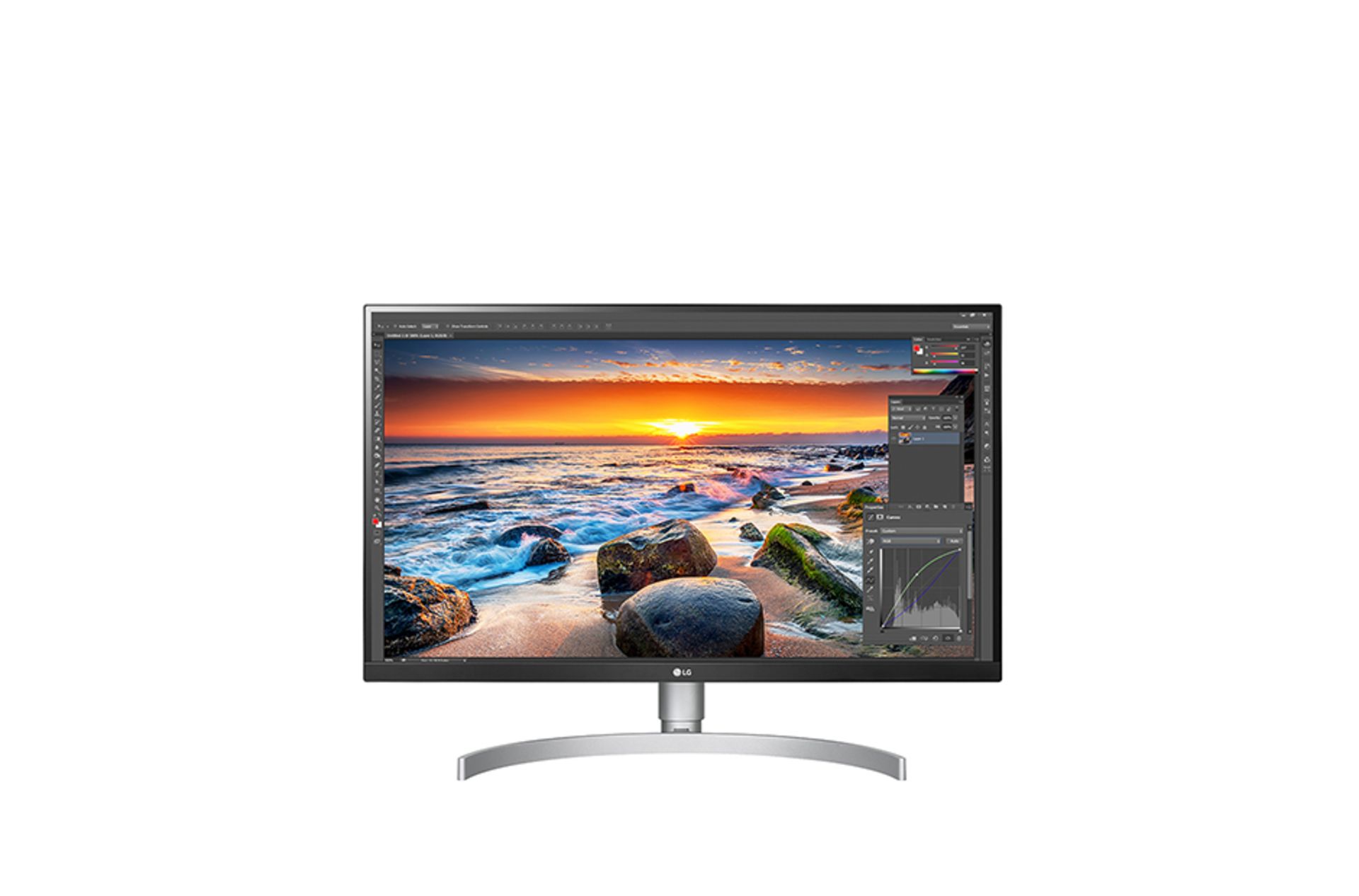 + VAT Grade A LG 27 Inch 4K UHD IPS LED MONITOR WITH HDR 10 - HDMI X 2, DISPLAY PORT X 1, USB TYPE