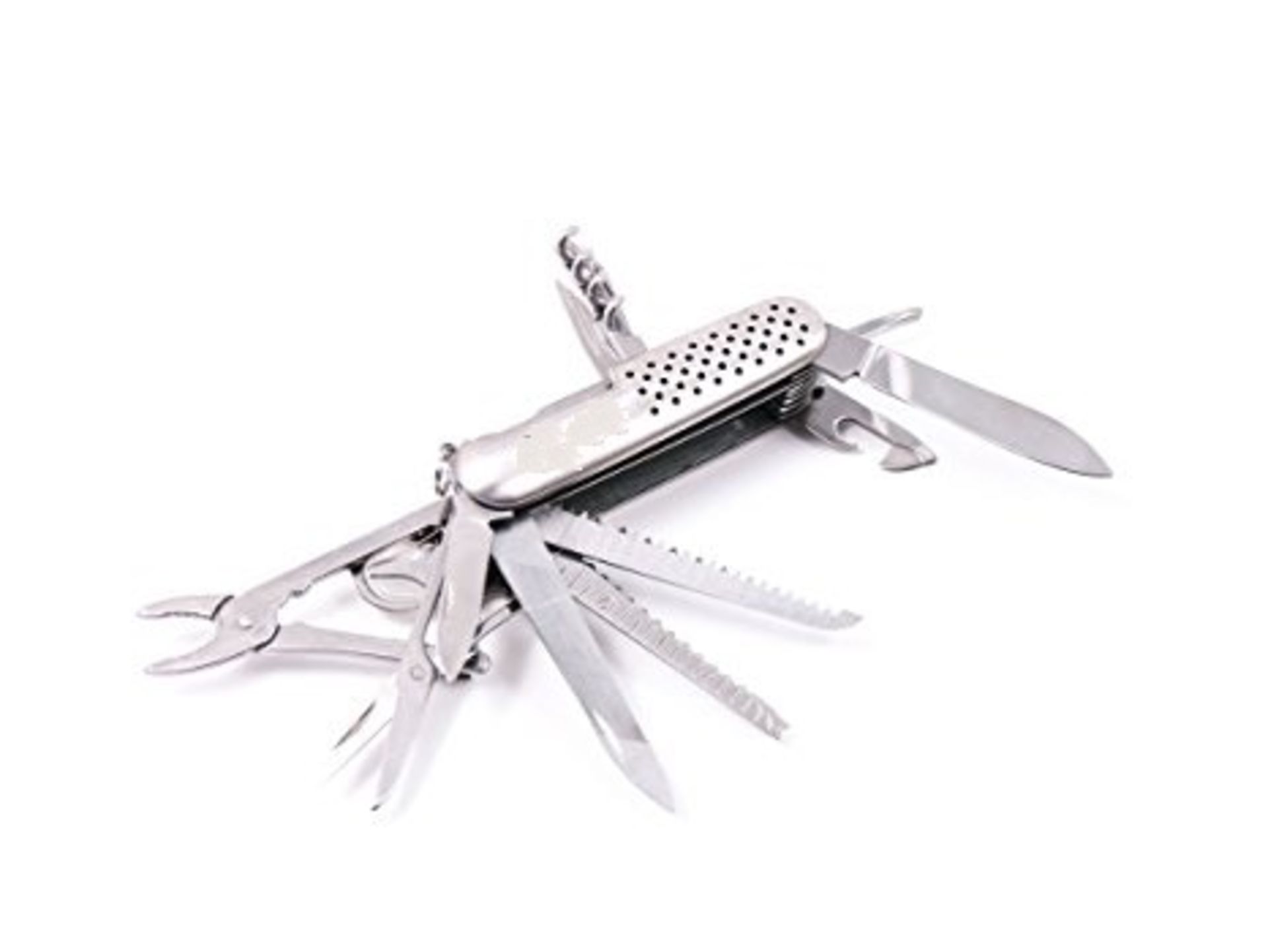 + VAT Brand New Multi Tool 21 in 1 Stainless Steel Multi Tool - Perfect For Camping, Hiking,