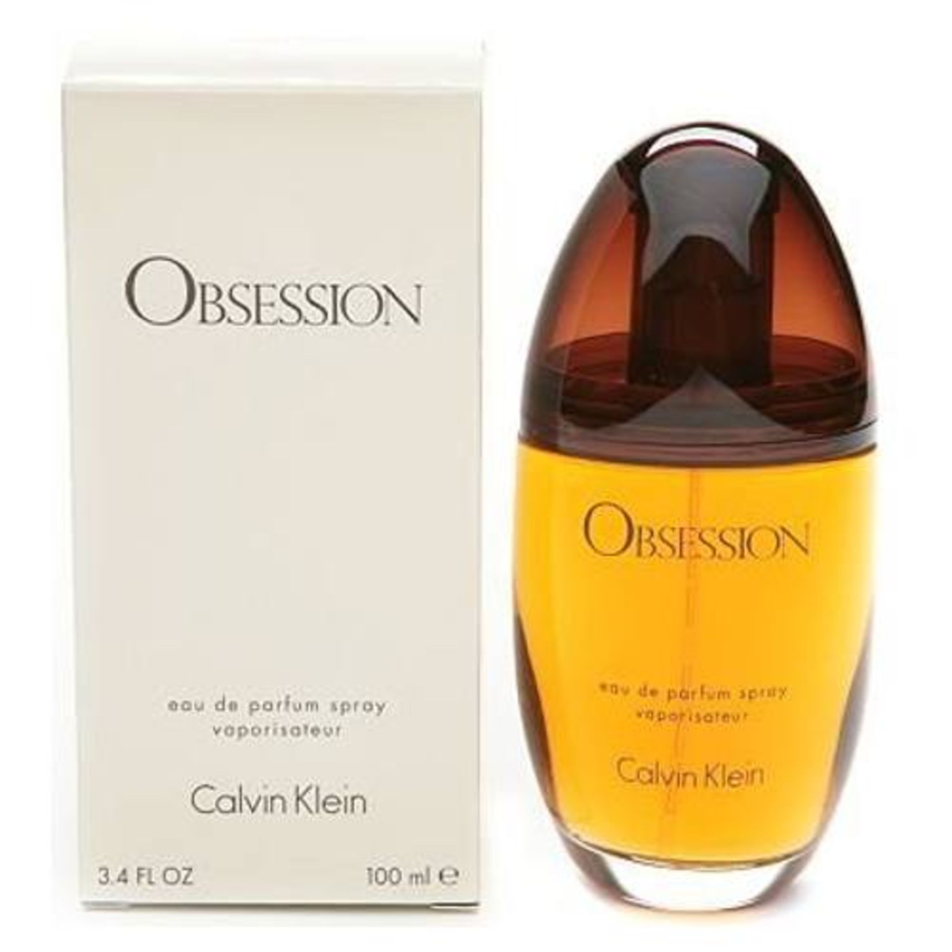 + VAT Brand New Calvin Klein Obsession (L) 100ml EDP Spray