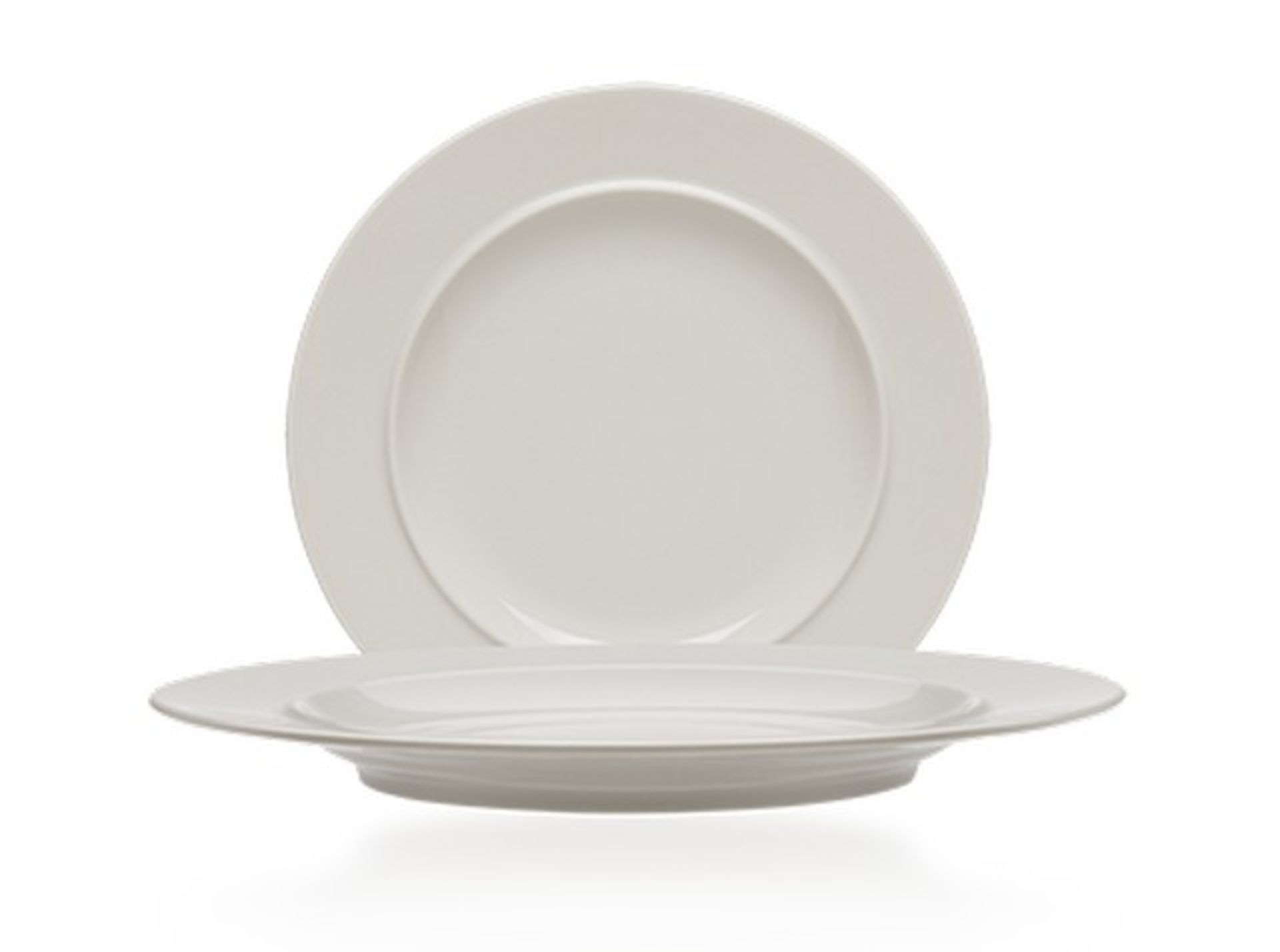 + VAT Brand New Alessi La Bella Pack Of 2 Dinner Plates (27cm diameter) RRP £22.99