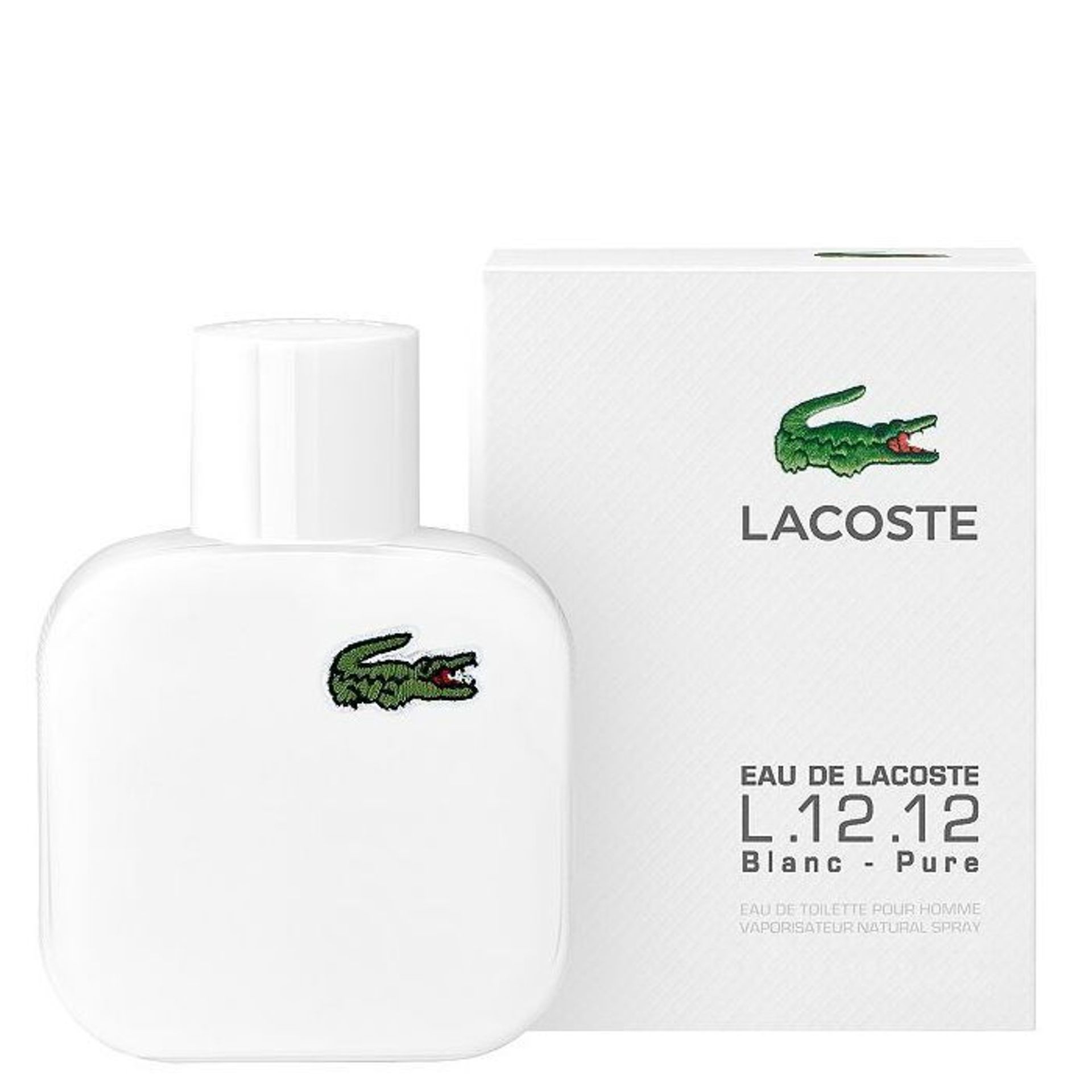 + VAT Brand New Lacoste L.12.12 Blanc 175ml EDT Spray