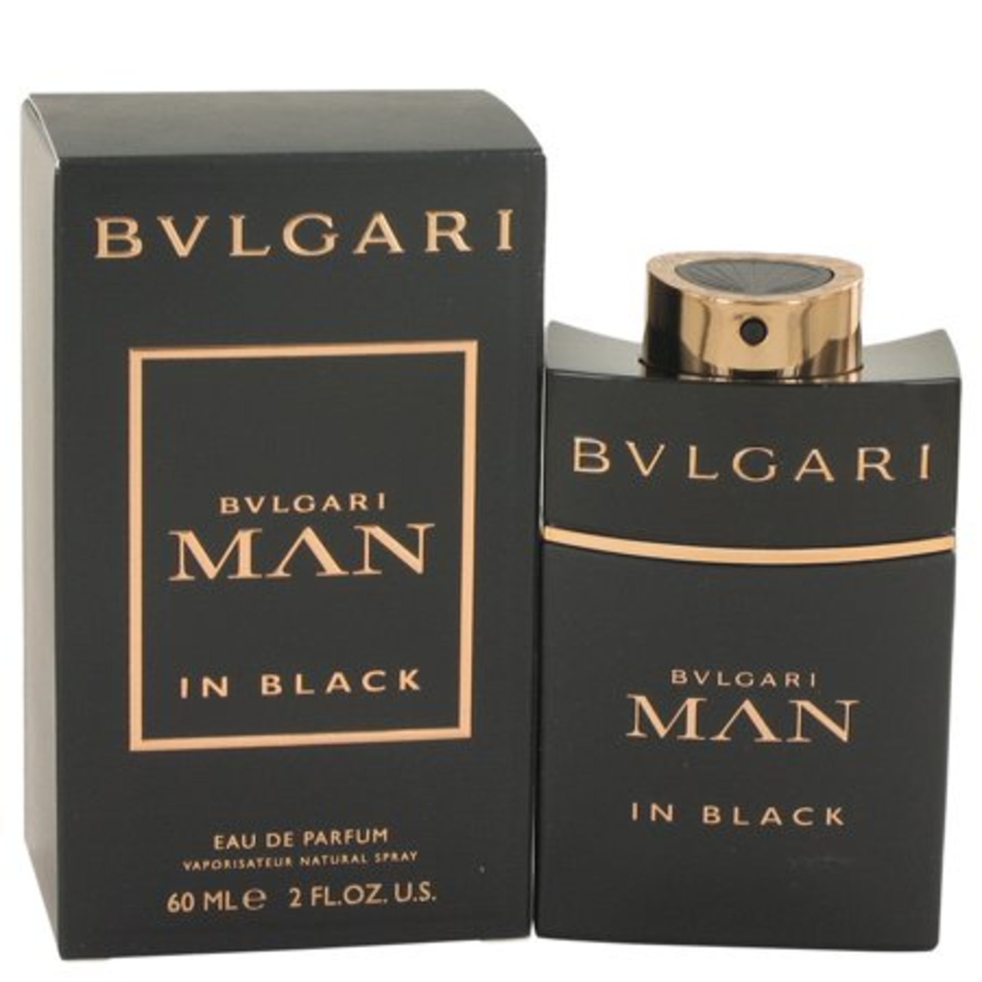 + VAT Brand New BVLGARI Man In Black 60ml EDP Spray