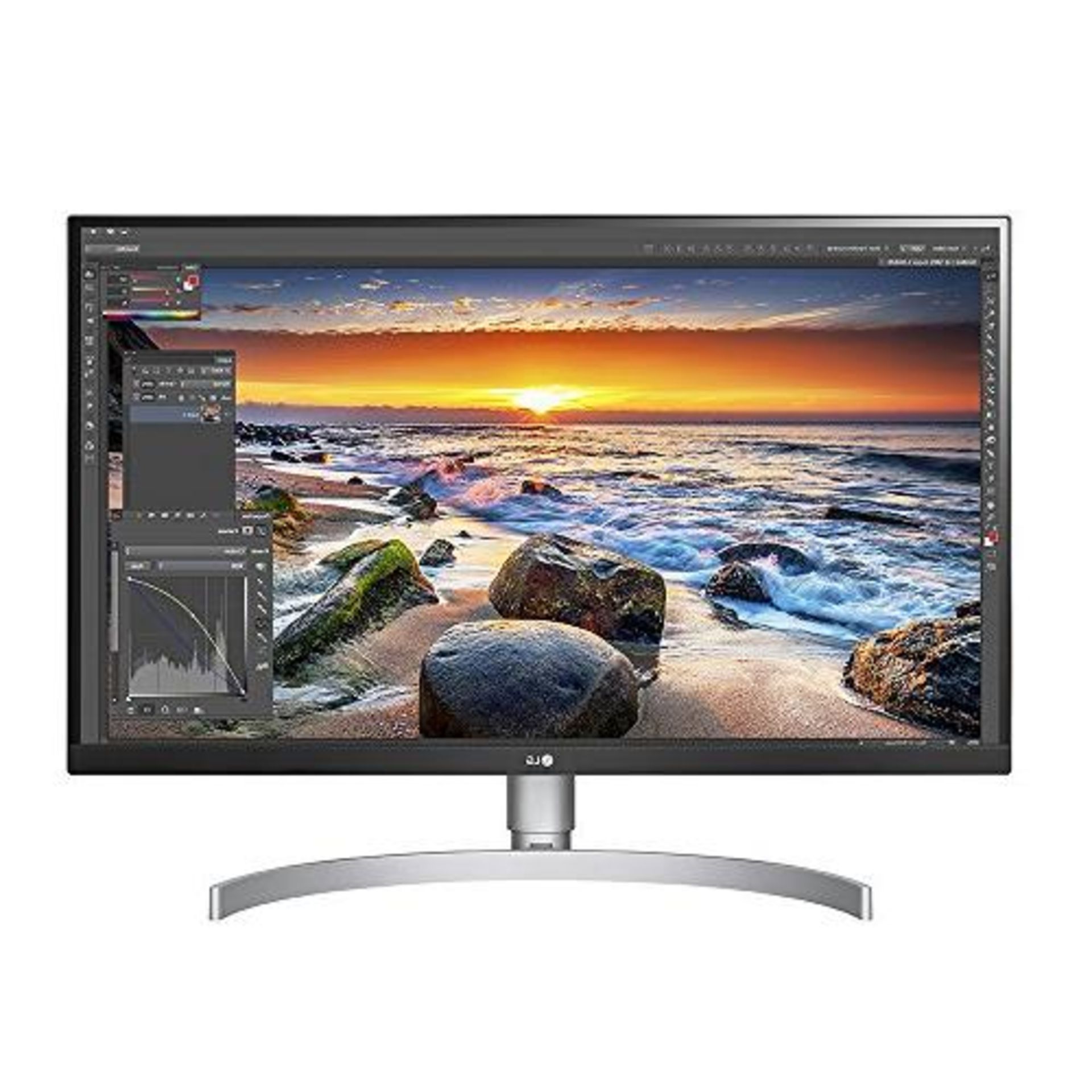 + VAT Grade A LG 27 Inch 4K UHD IPS LED MONITOR WITH HDR 10 - HDMI X 2, DISPLAY PORT X 1, USB TYPE