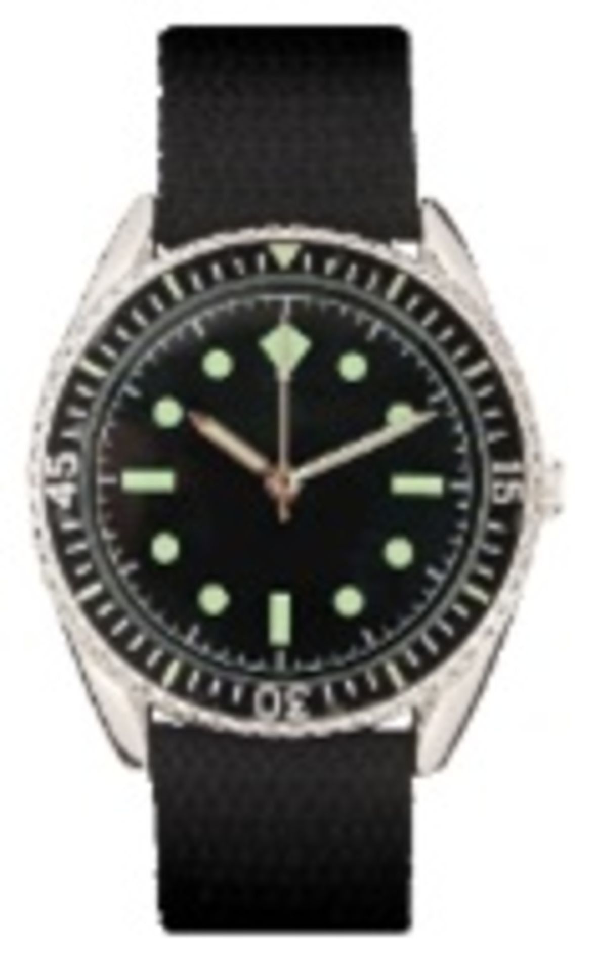 + VAT Brand New Gents 1960s German Naval Commando Watch with Engraved Back in Presentation Box - Image 2 of 2