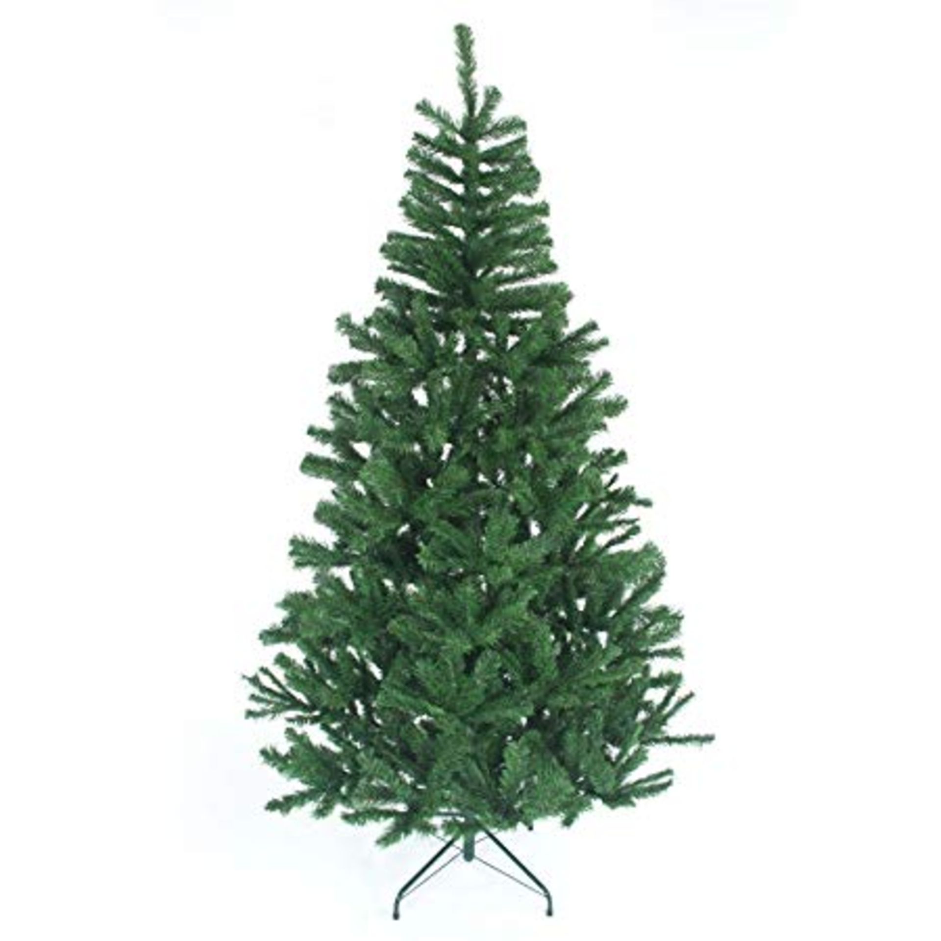 + VAT Brand New Fantastic Quality Huge 6ft Green Spruce Effect Christmas Tree - Online Price £79.99 - Image 2 of 2