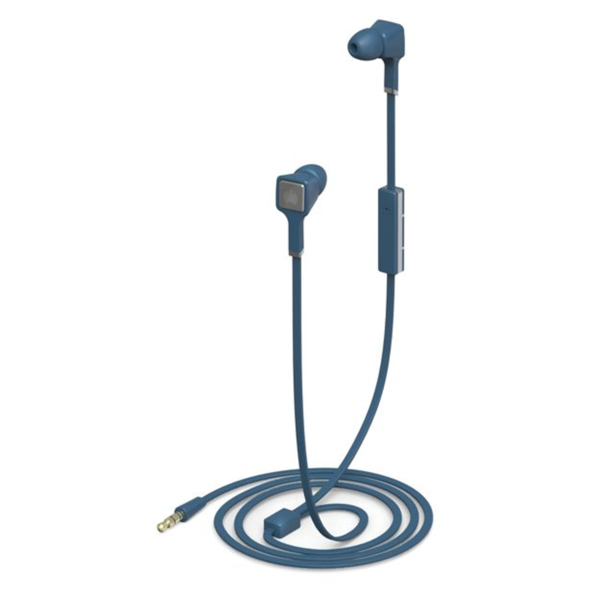 + VAT Brand New Ministry Of Sound Audio In - In-Ear Headphones - RRP £39.99 - Blue/Grey - Image 2 of 3