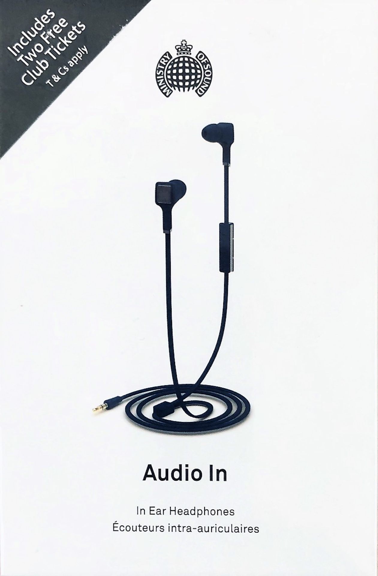 + VAT Brand New Ministry Of Sound Audio In - In-Ear Headphones - RRP £39.99 - Blue/Grey - Image 3 of 3