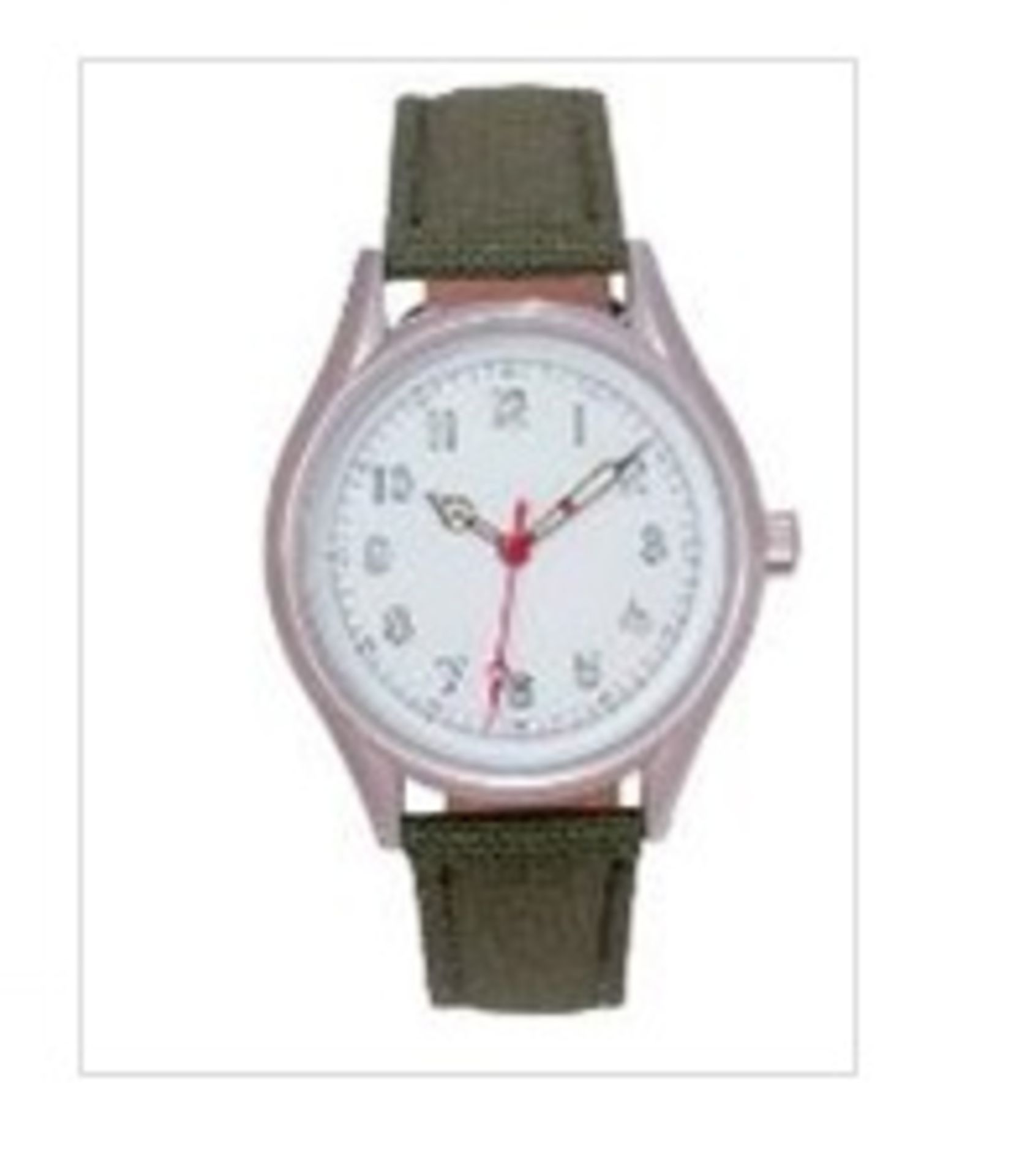 + VAT Brand New Gents 1970s Indian Solider Watch With Engraved Back In Presentation Box - Image 2 of 2