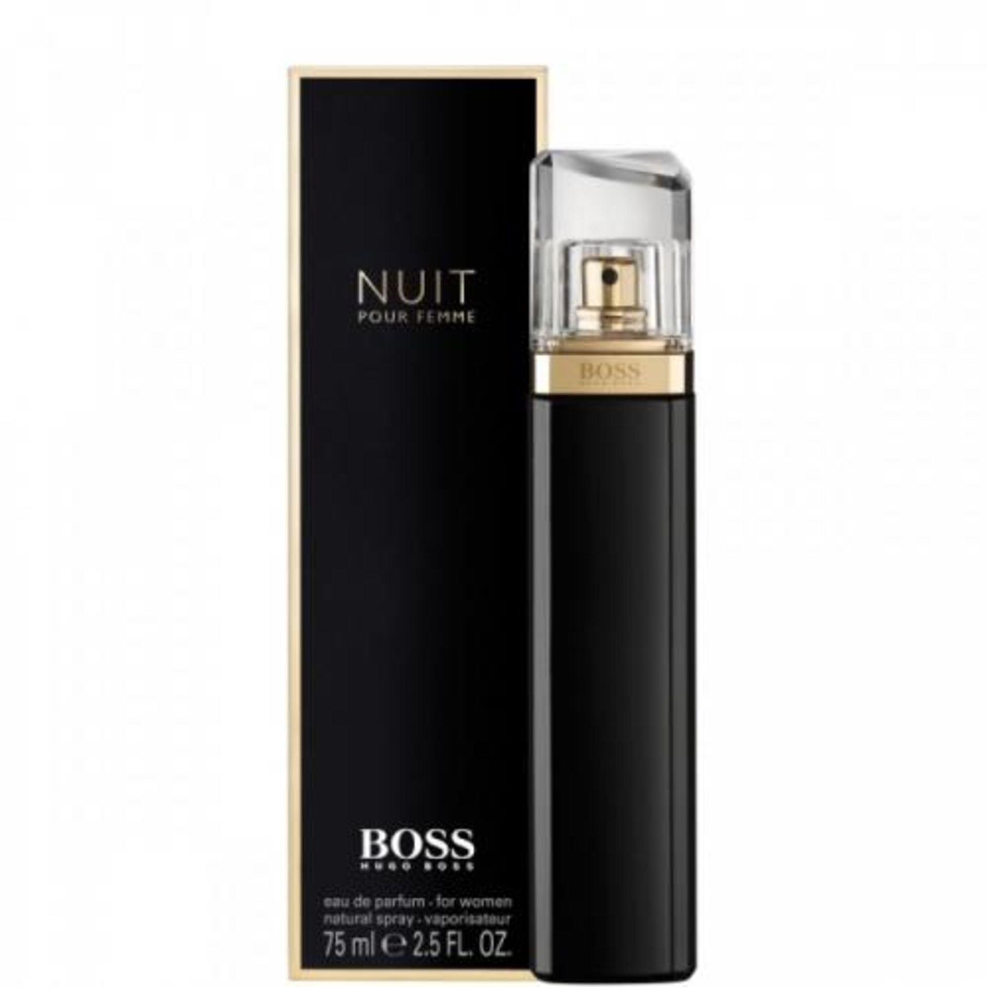 + VAT Brand New Hugo Boss Nuit Pour Femme 75ml EDP Spray