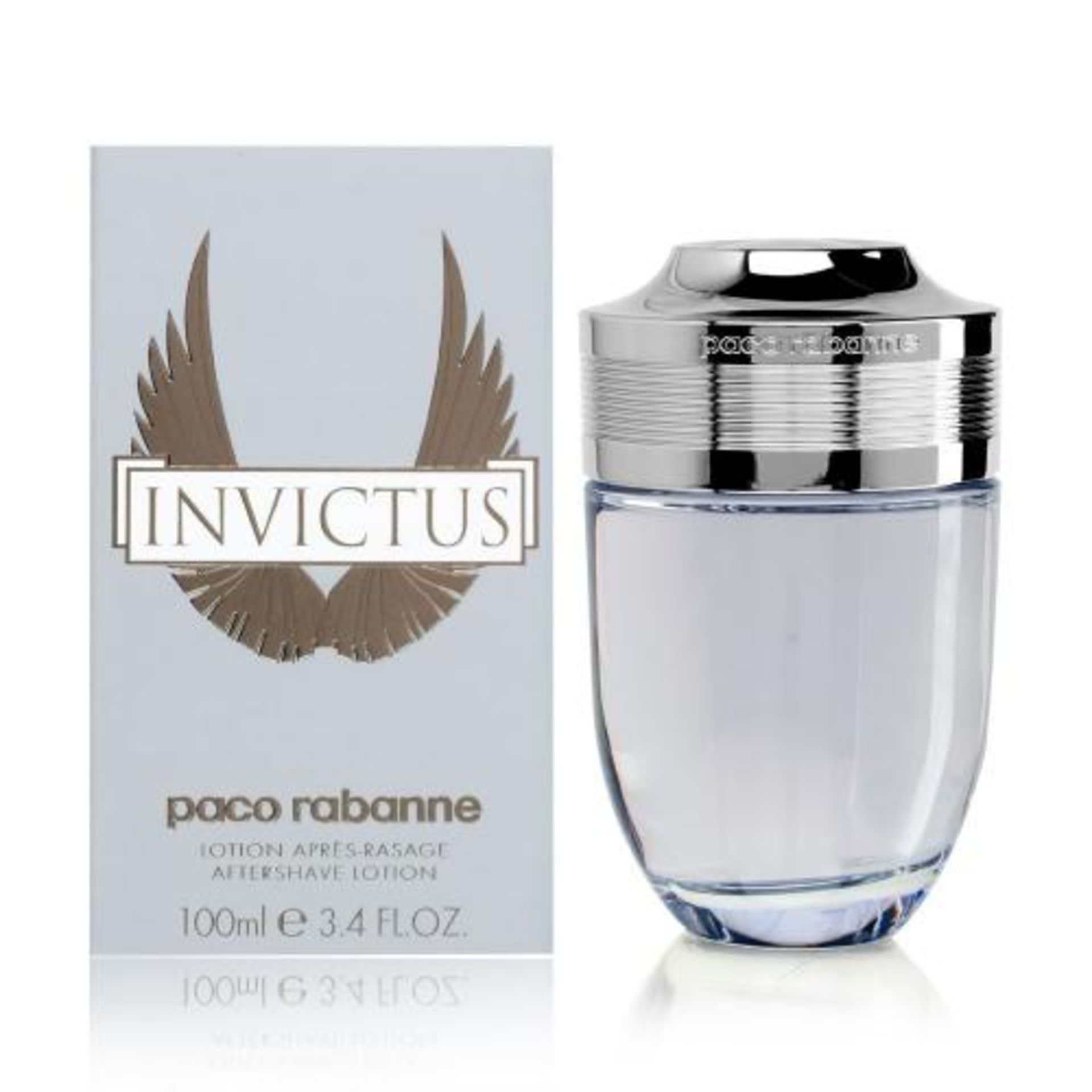 + VAT Brand New Paco Rabanne Invictus 100ml Aftershave