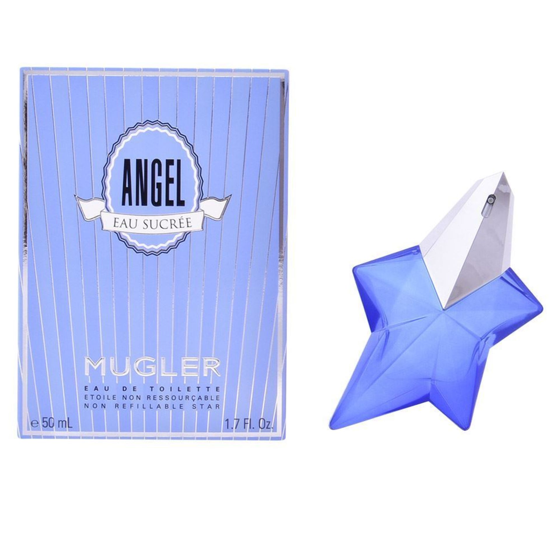 + VAT Brand New Thierry Mugler Angel Eau Sucree 50ml EDT Non-Refillable Spray