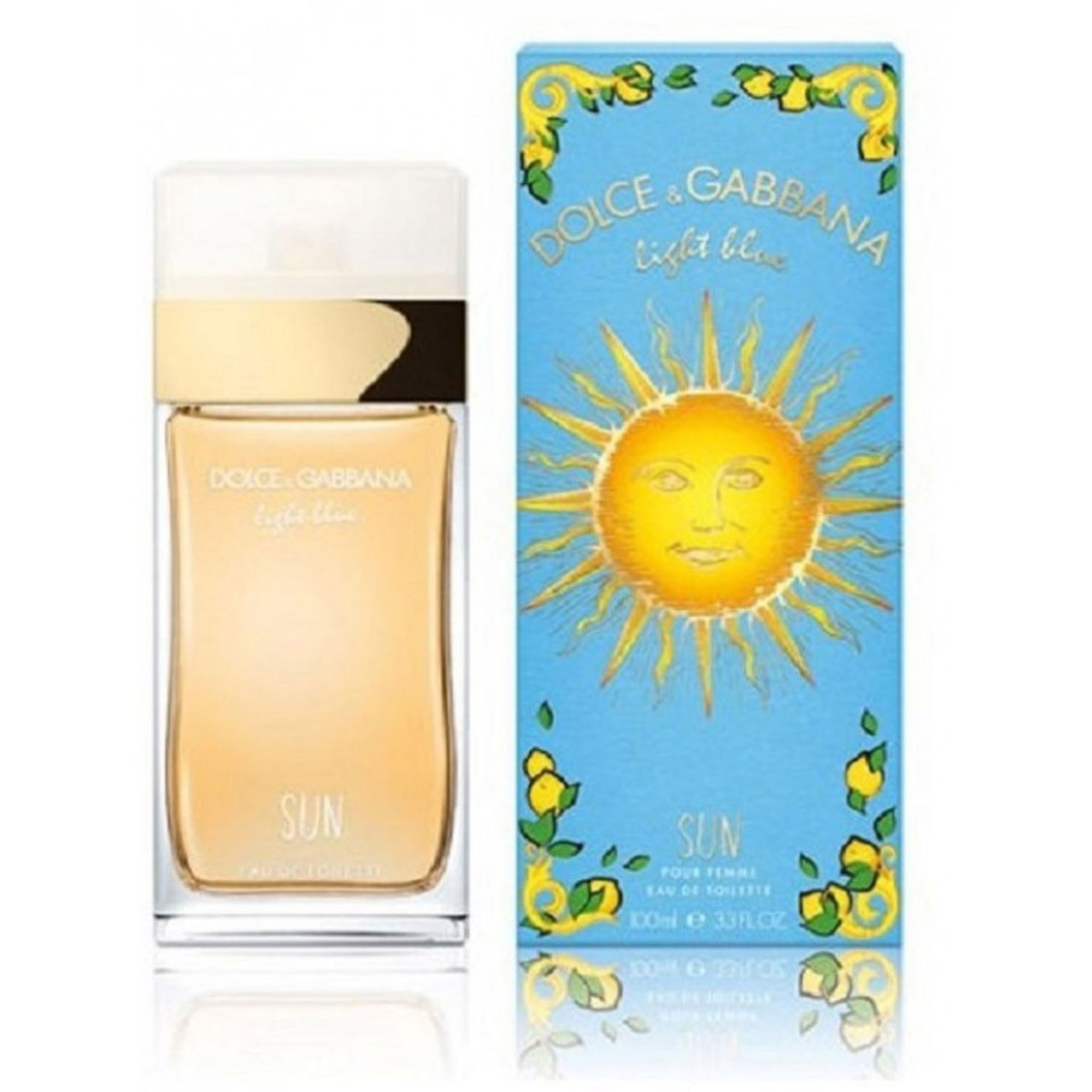 + VAT Brand New Dolce & Gabbana Light Blue SUN (L) 50ml EDT Spray