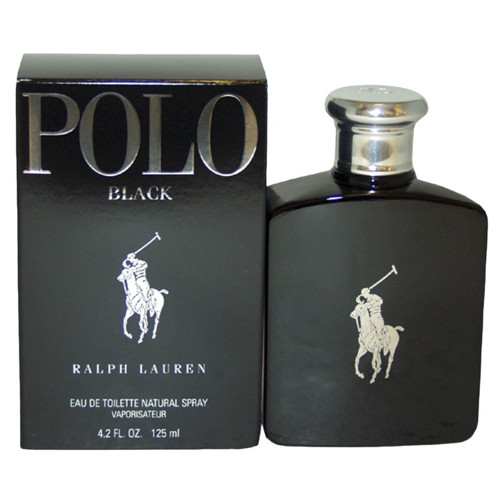 + VAT Brand New Ralph Lauren Polo Black 125ml EDT Spray