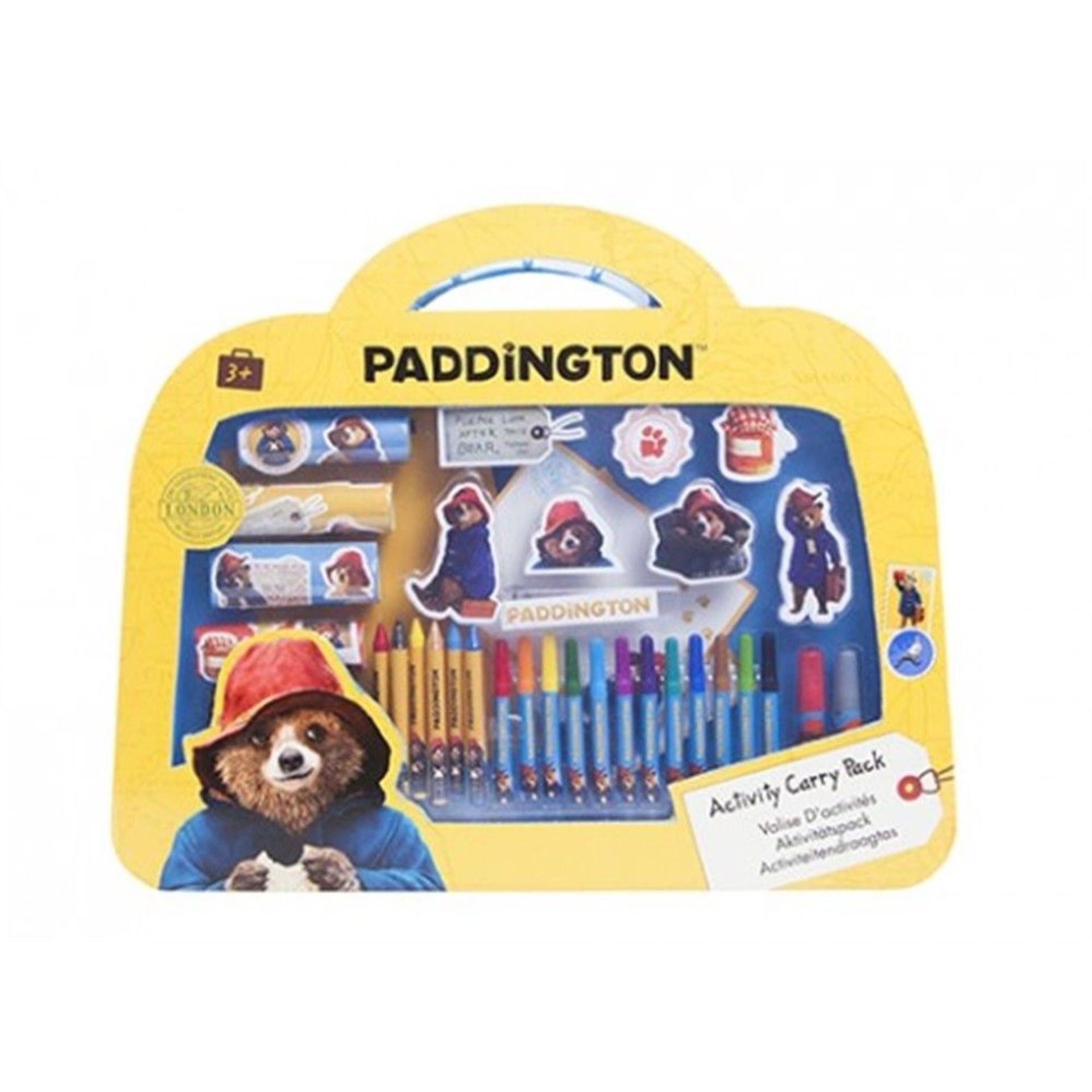 + VAT Brand New Paddington Bear Large Activity Set In Suitcase Box ISP £15.89 (ebay)