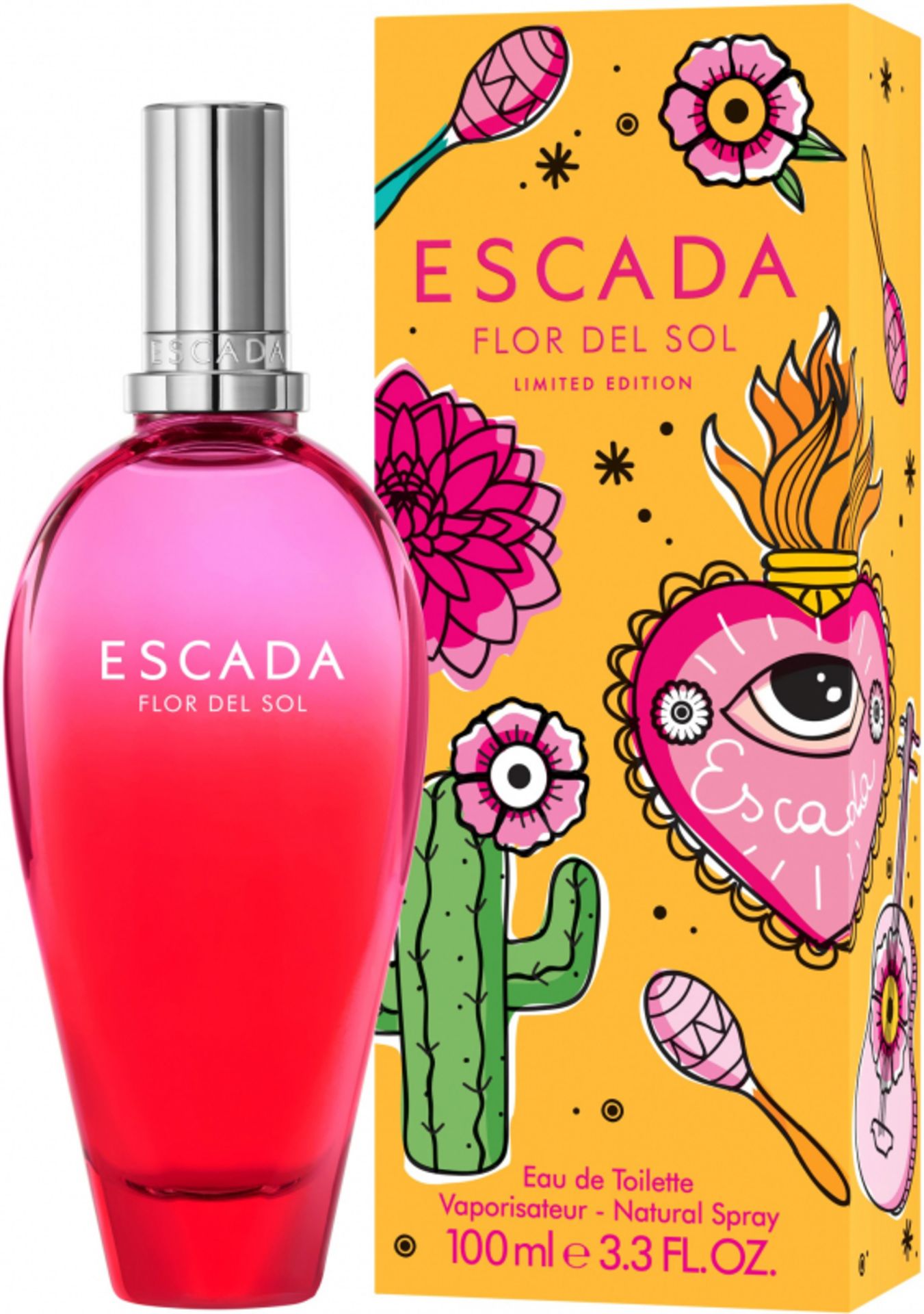 + VAT Brand New Escada Flor Del Sol 100ml EDT