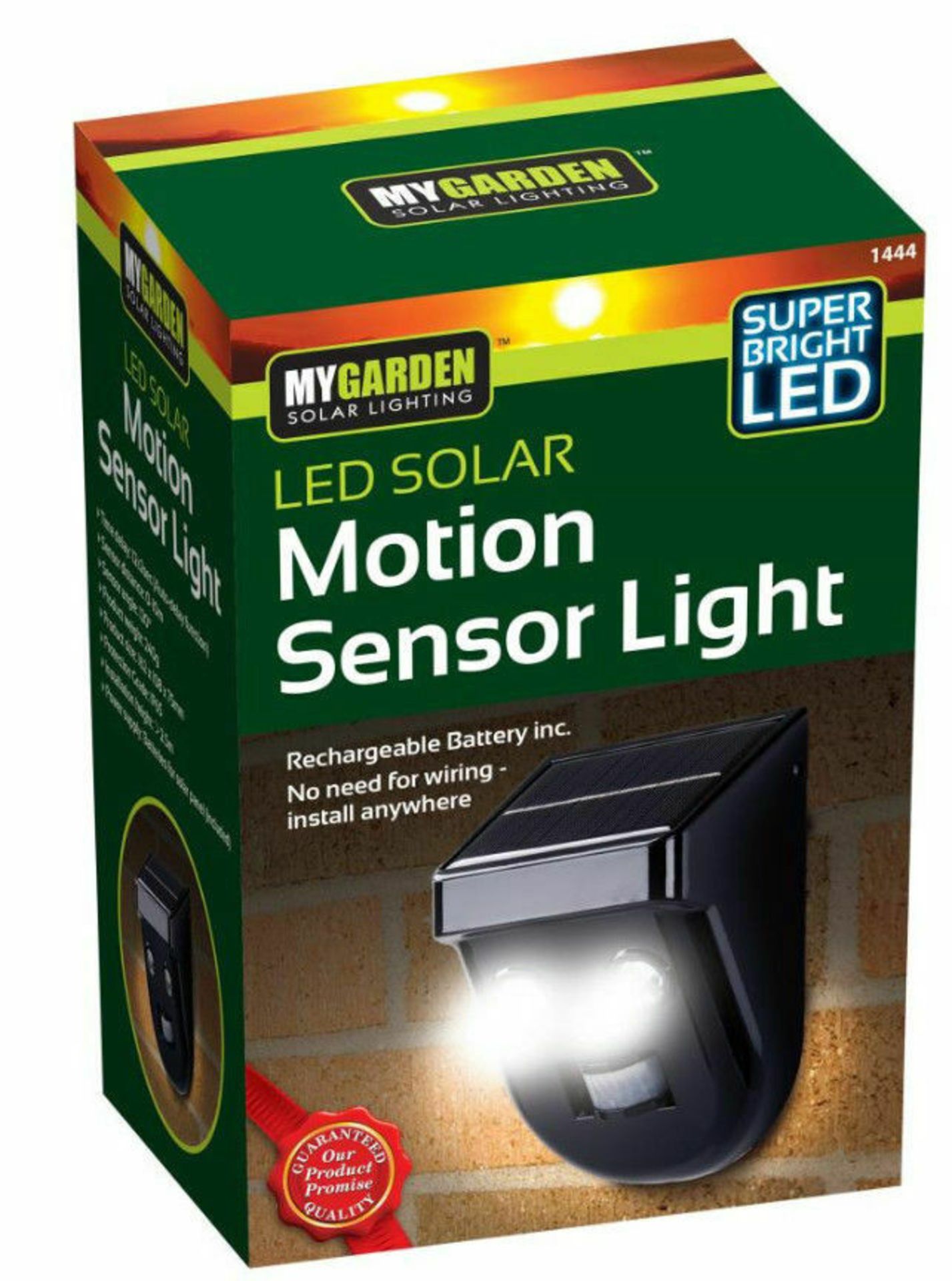+ VAT Brand New Super Bright LED Solar Motion Sensor Light