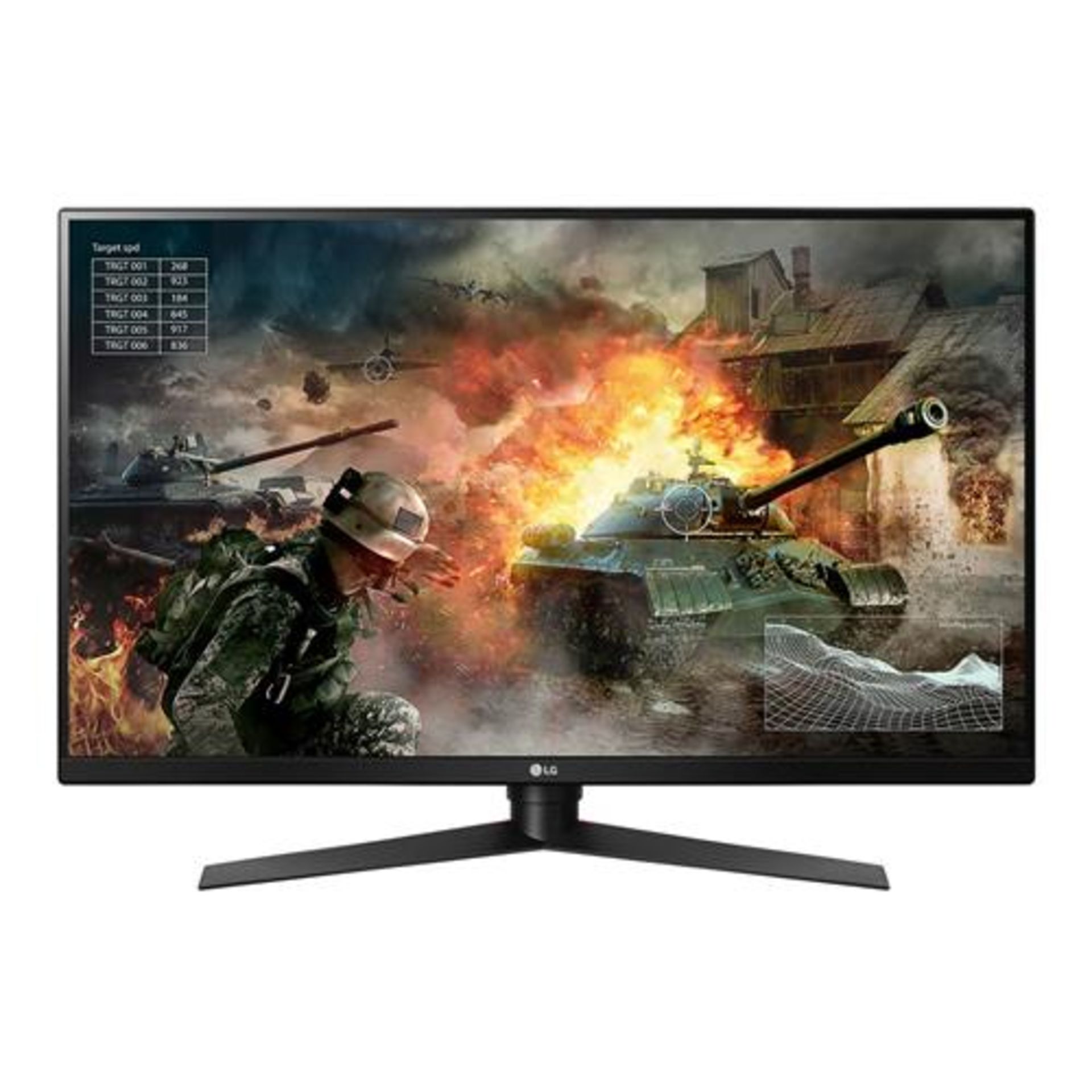 + VAT Grade A LG 32 Inch QHD GAMING MONITOR WITH FREESYNC - HDMI, DISPLAY PORT, USB 3.0 - FRAME