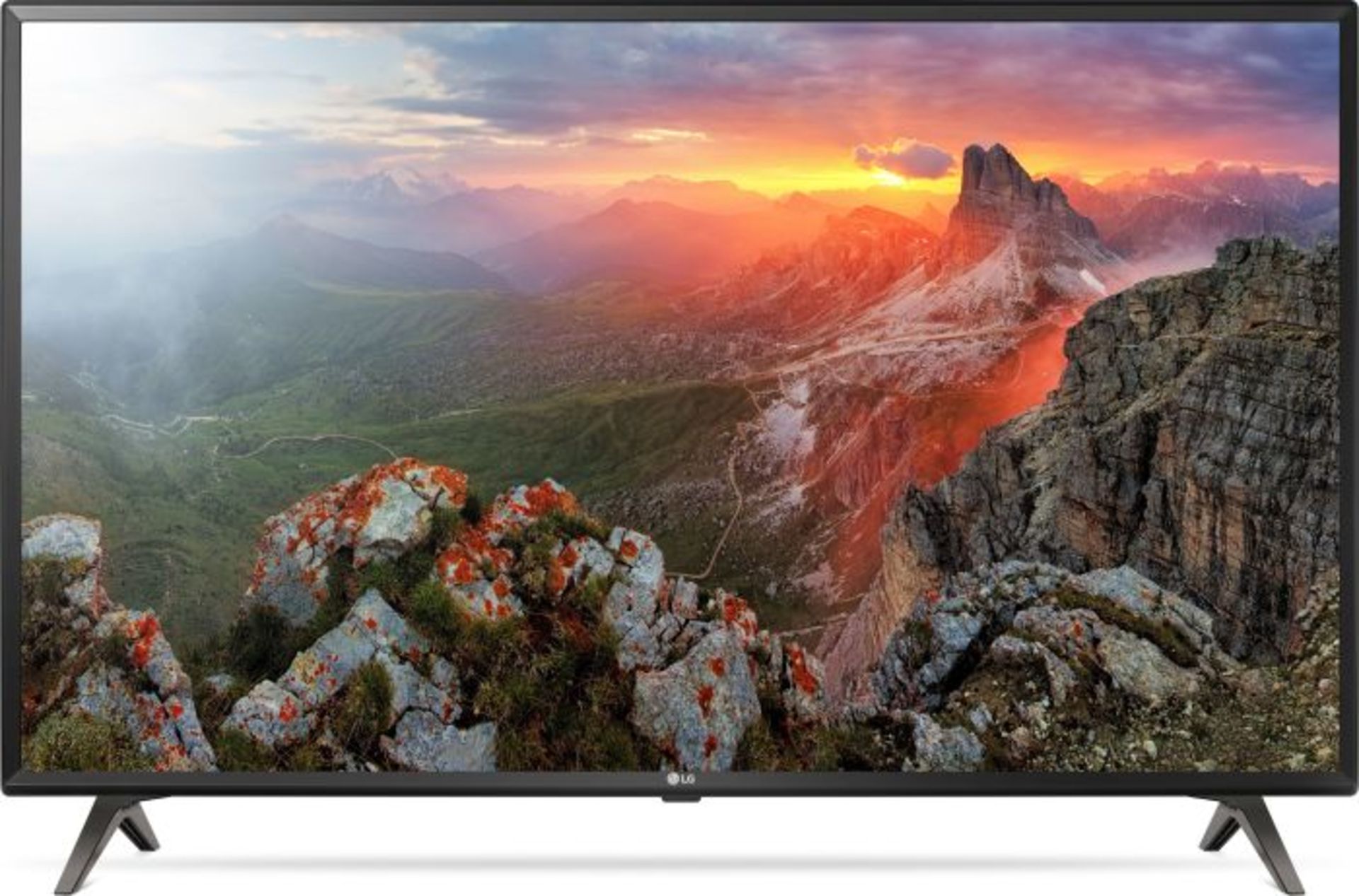 + VAT Grade A LG 43 Inch ACTIVE HDR 4K ULTRA HD LED SMART TV WITH FREEVIEW HD & WEBOS & WIFI - AI