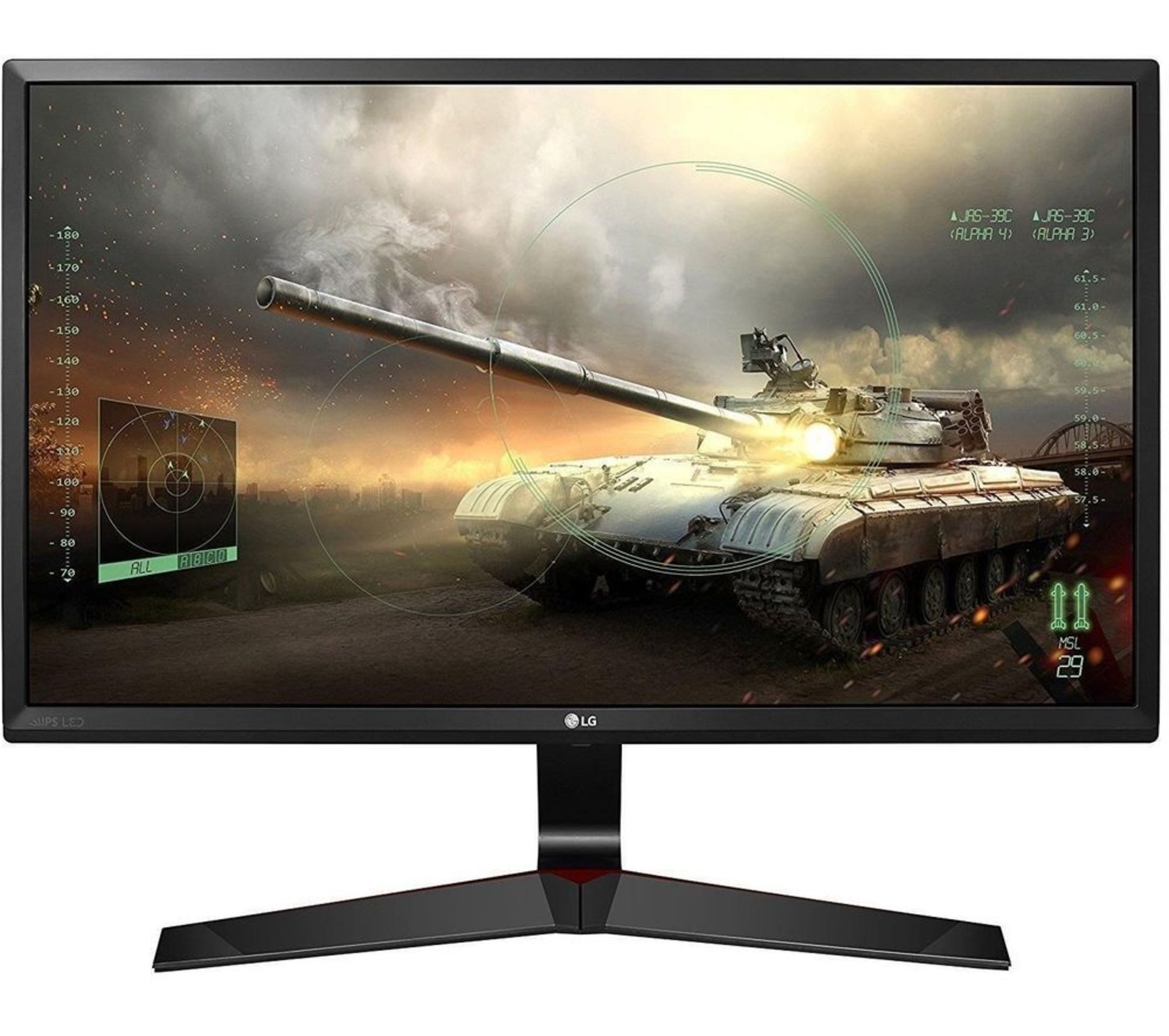 + VAT Grade A LG 24 Inch FULL HD IPS LED GAMING MONITOR - D-SUB, HDMI, DISPLAY PORT 24MP59G-P