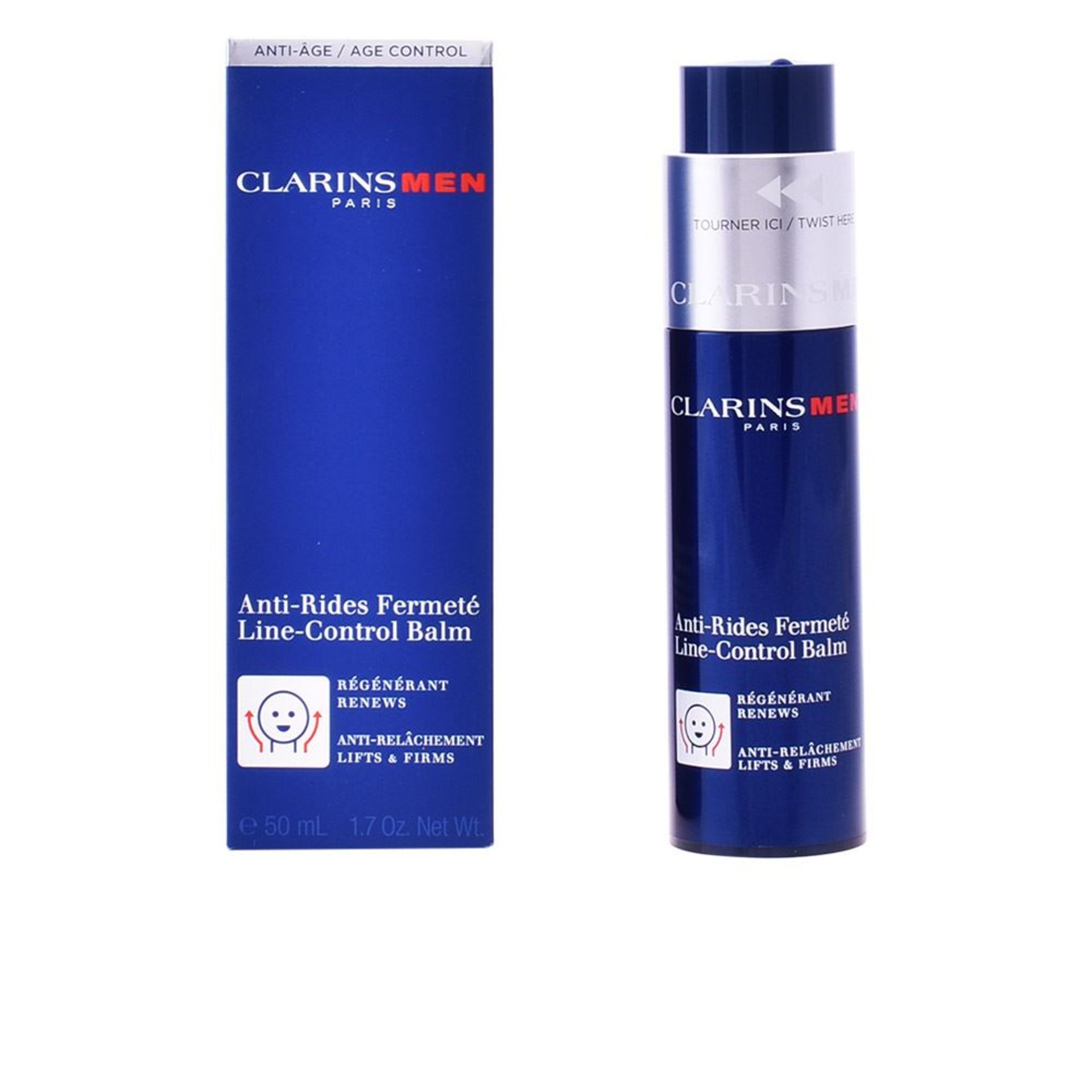 + VAT Brand New Clarins Men Line Control Balm 50ml