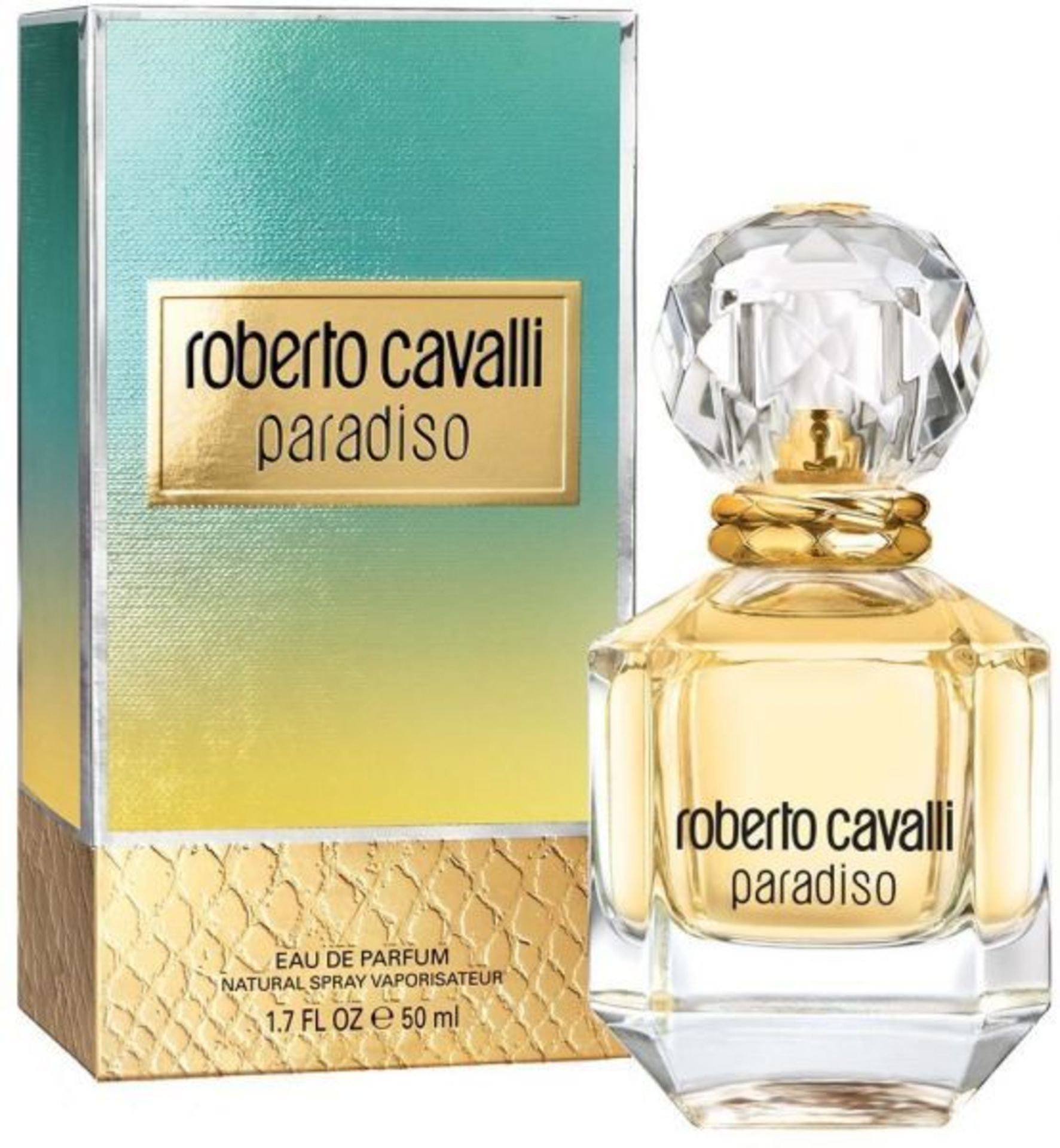 + VAT Brand New Roberto Cavalli Paradiso 50ml EDP Spray