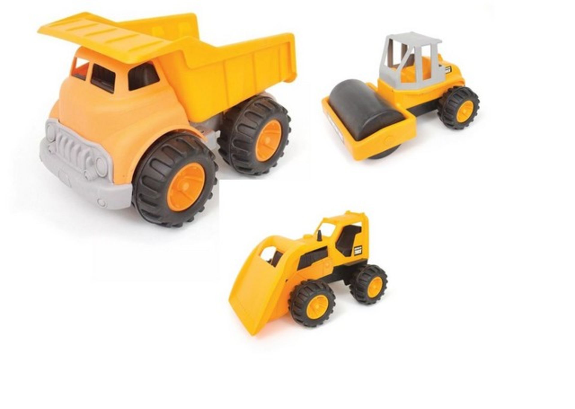 + VAT Brand New Big Play Truck Construction Engineering Brigade Vehicle Set - Ideal For Sandpit - Image 2 of 2