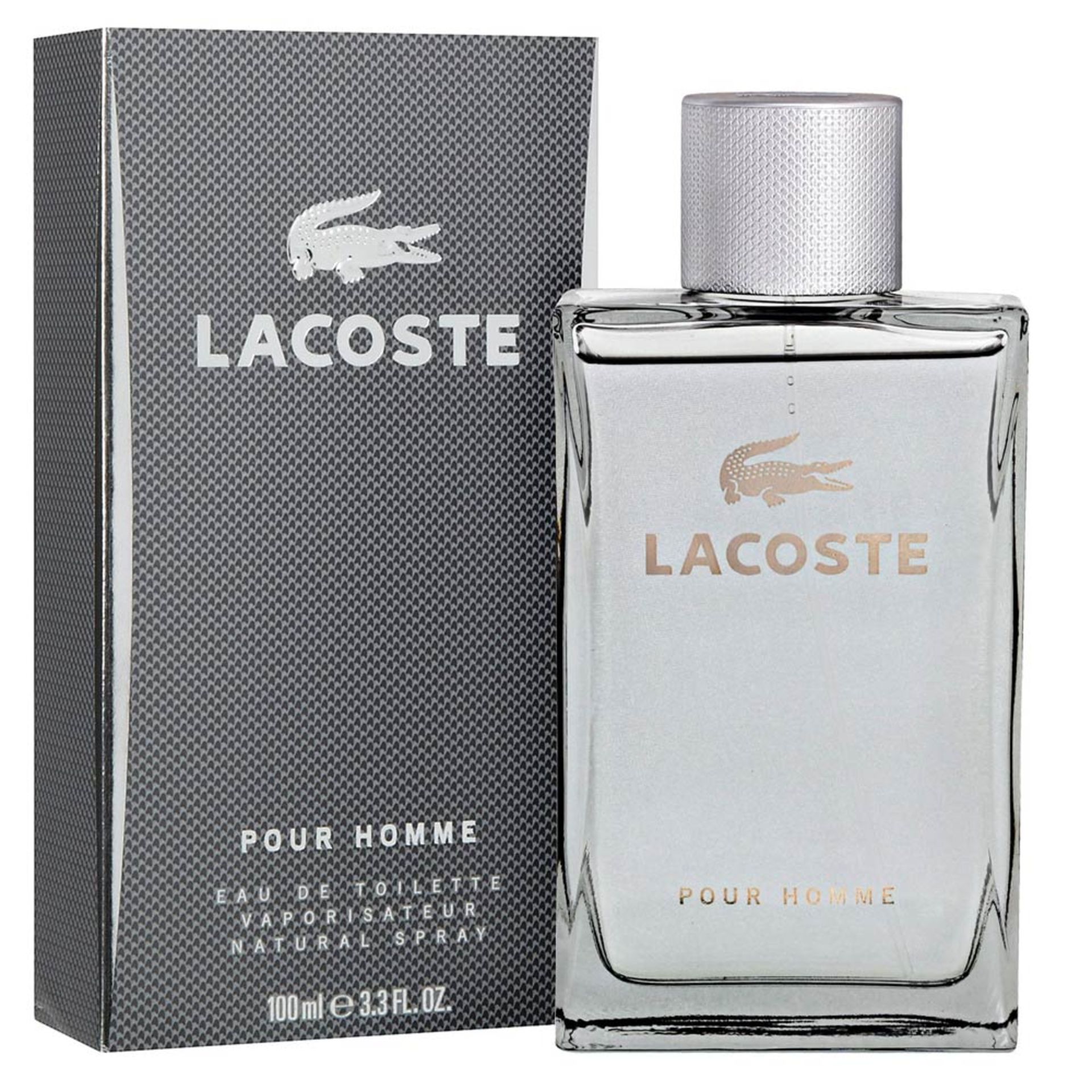 + VAT Brand New Lacoste Pour Homme 100ml EDT Spray