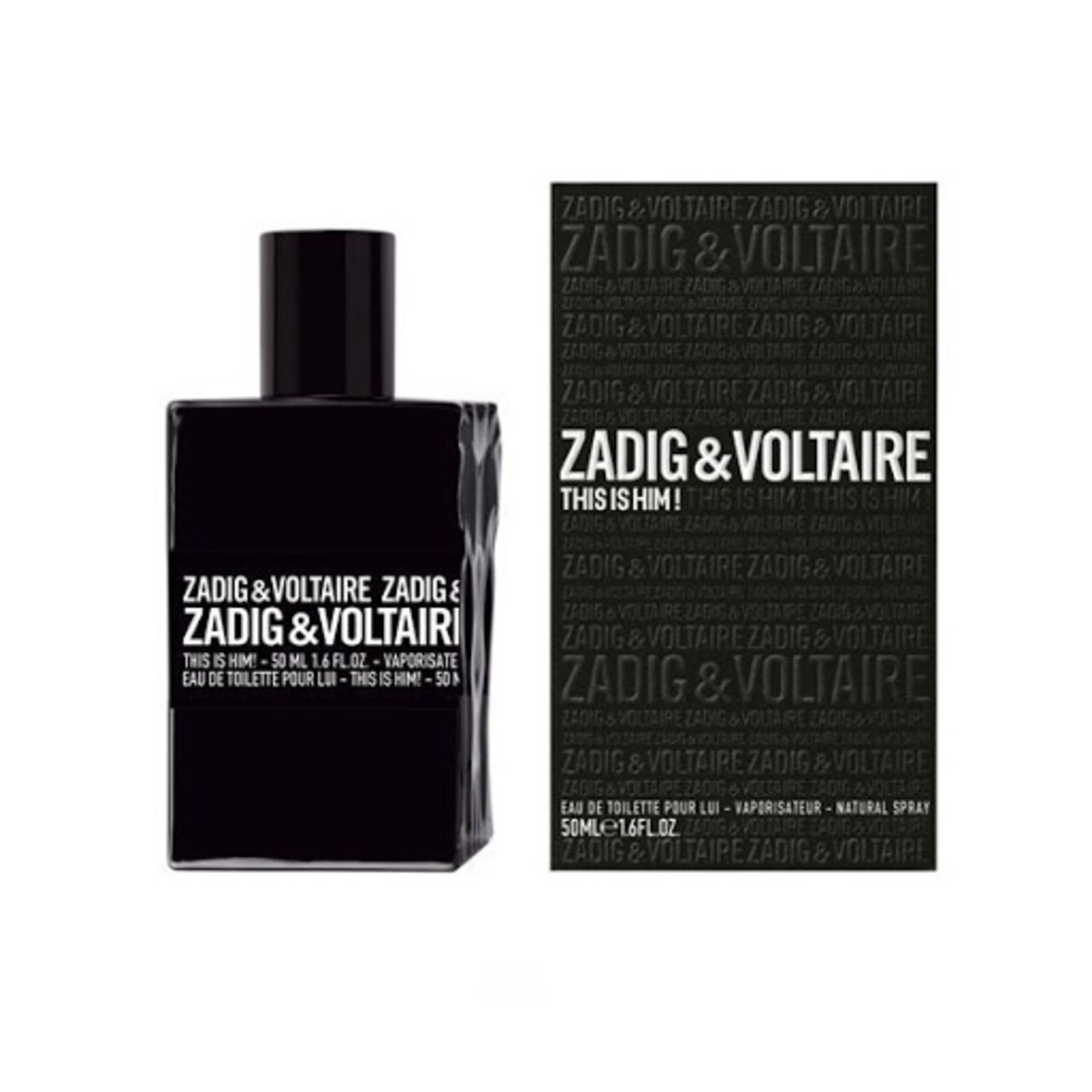 + VAT Brand New Zadig & Voltaire This Is Him! 50ml EDT Spray