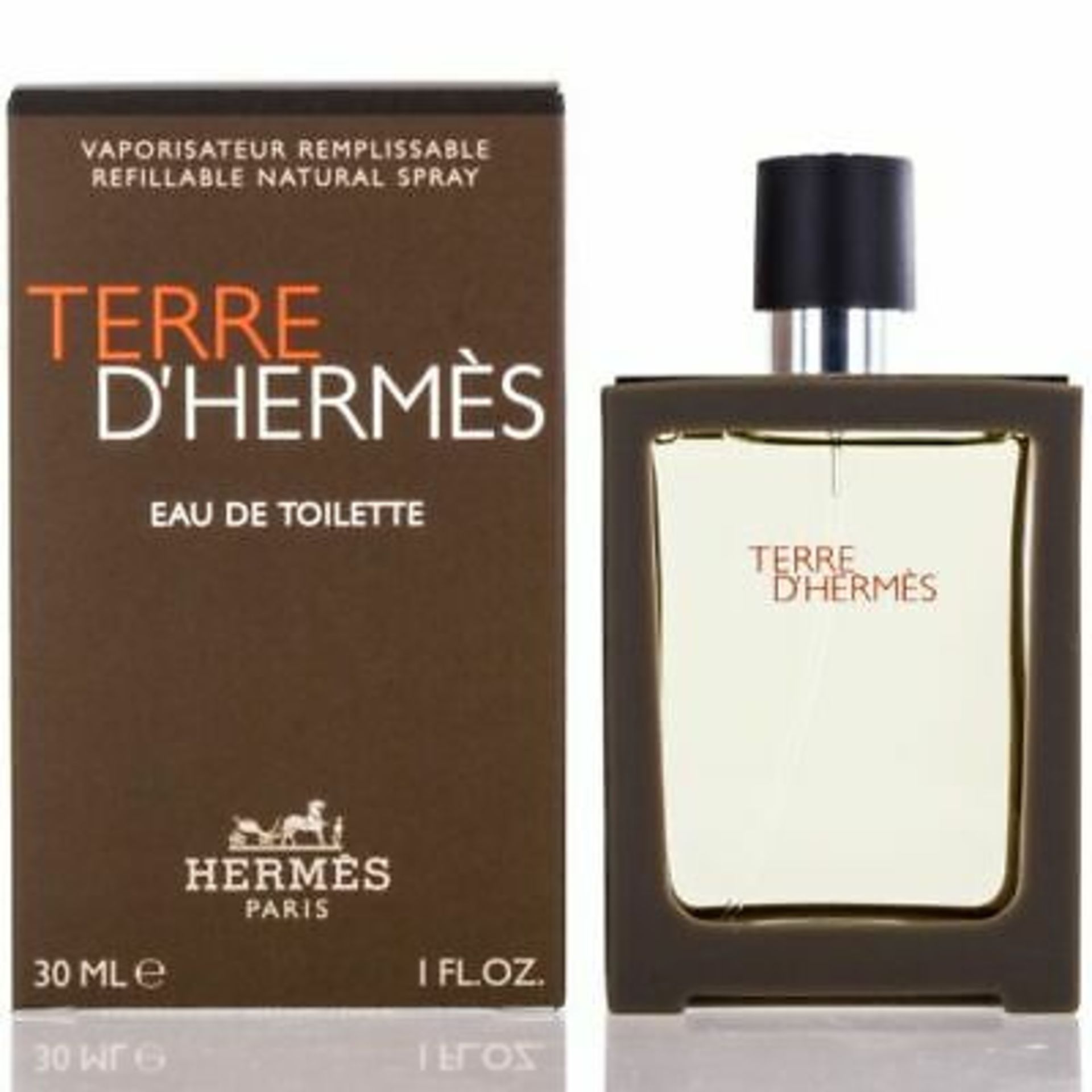 + VAT Brand New Terre D'Hermes 30ml EDT Spray refillable