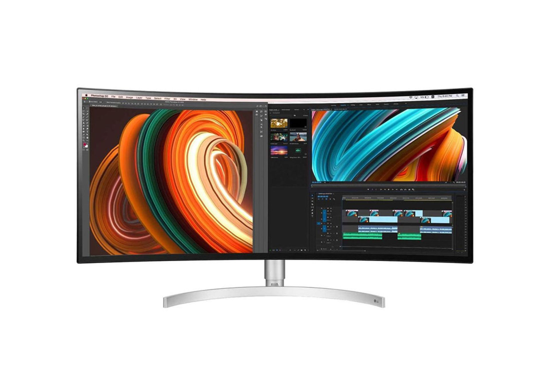 + VAT Grade A LG 34 Inch ULTRA WIDE WQHD 3440 X 1440P NANO IPS LED MONITOR HDR 400 - HDMI X 2,