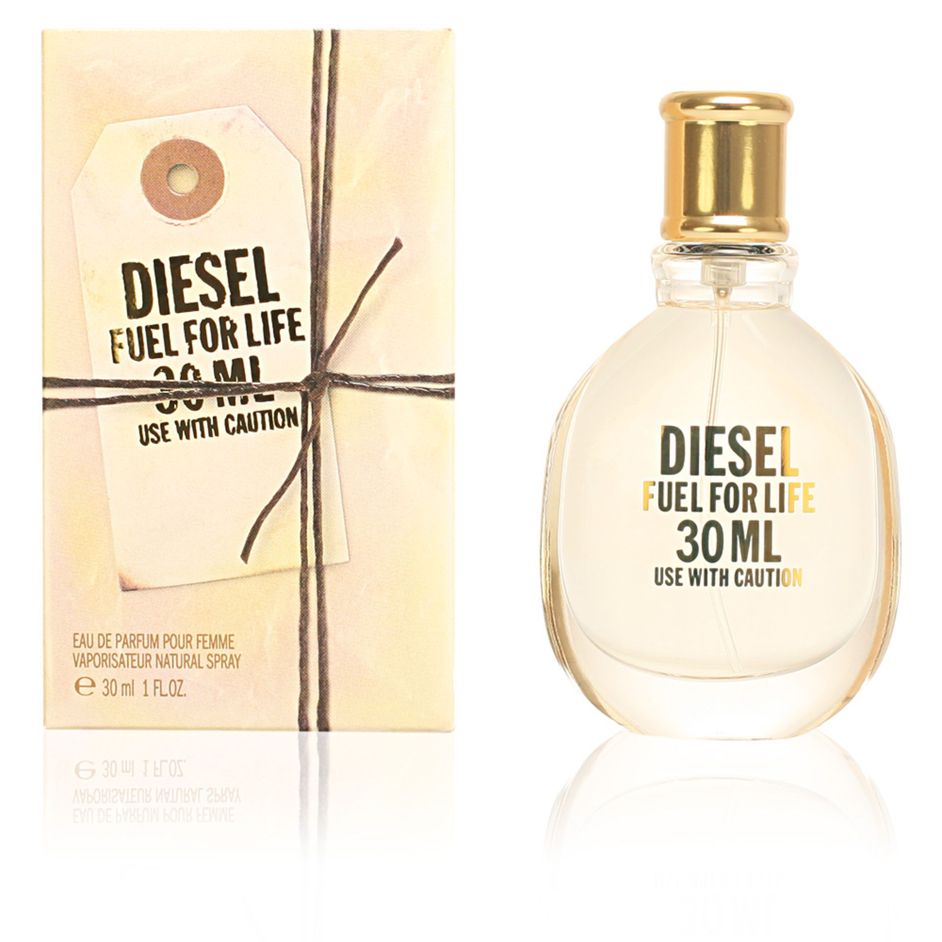 + VAT Brand New Diesel Fuel For Life (L) 30ml EDP Spray