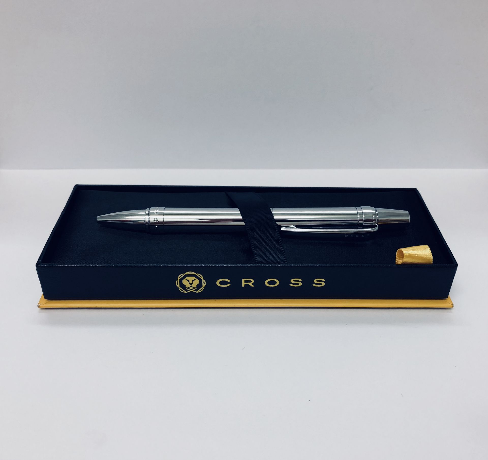 + VAT Brand New Cross Nile Pure Chrome Ballpoint Pen ISP Â£27.90 (Ebay) - Image 3 of 4