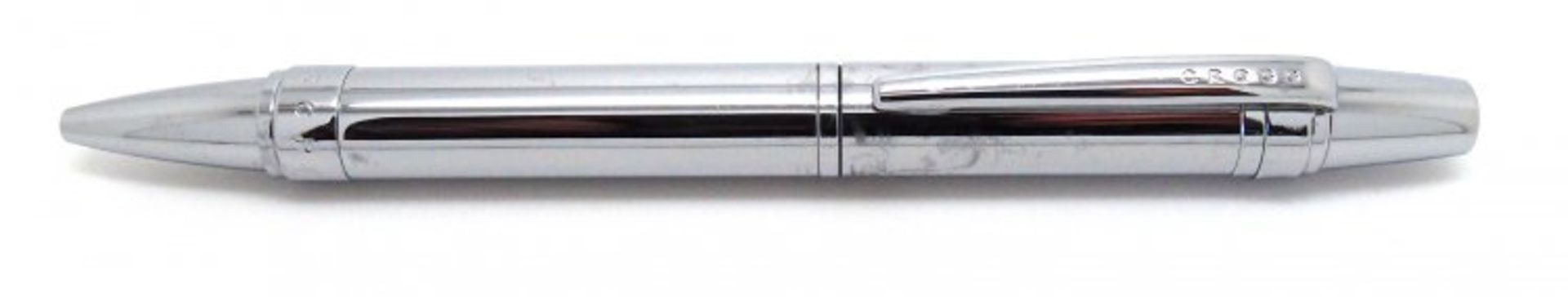 + VAT Brand New Cross Nile Pure Chrome Ballpoint Pen ISP Â£27.90 (Ebay) - Image 2 of 4