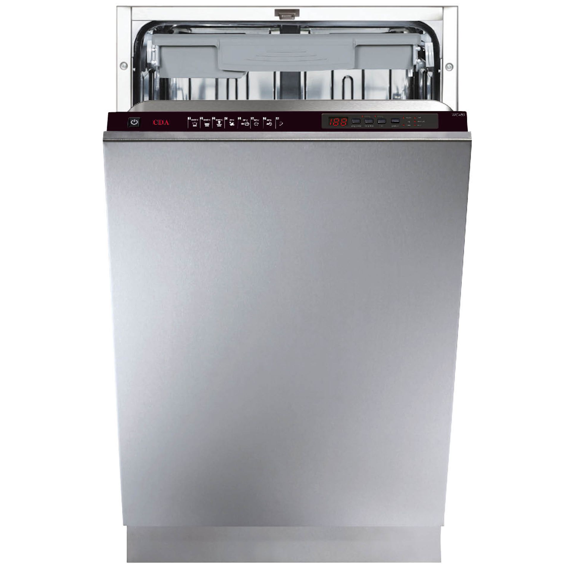 + VAT Brand New CDA WC480 - 10 Place Slimline Dishwasher - A++ Energy Rating - 3 Spray Levels -