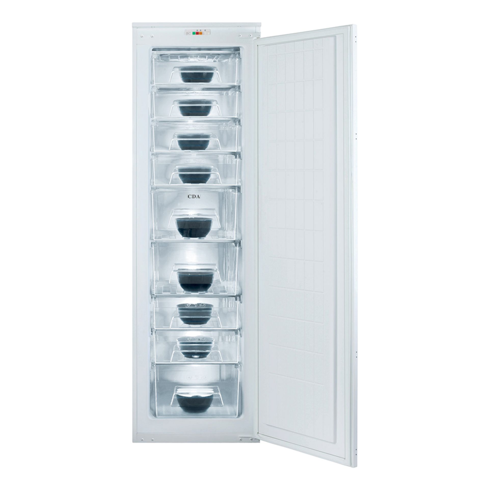 + VAT Brand New CDA FW881 Built In White Freezer - A+ Energy Rating - 228L Capacity - High