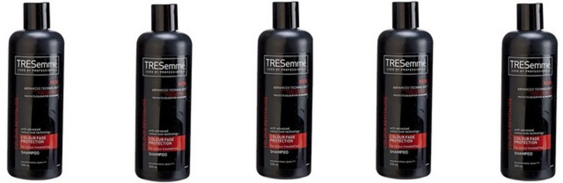 + VAT Brand New A Lot Of Five 500ml TRESemme Colour Revitalise Colour Fade Protection Shampoo ISP