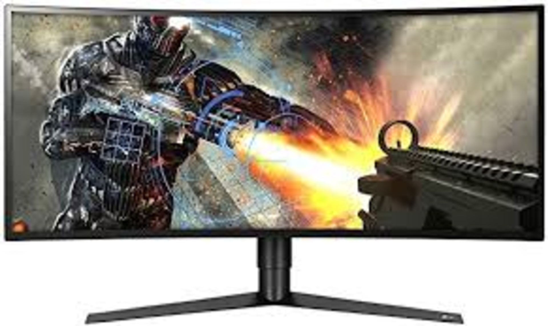 + VAT Grade A 34In CURVED ULTRAWIDE QHD GAMING MONITOR WITH G-SYNC - HDMI x 2 DISPLAY PORT USB 3.