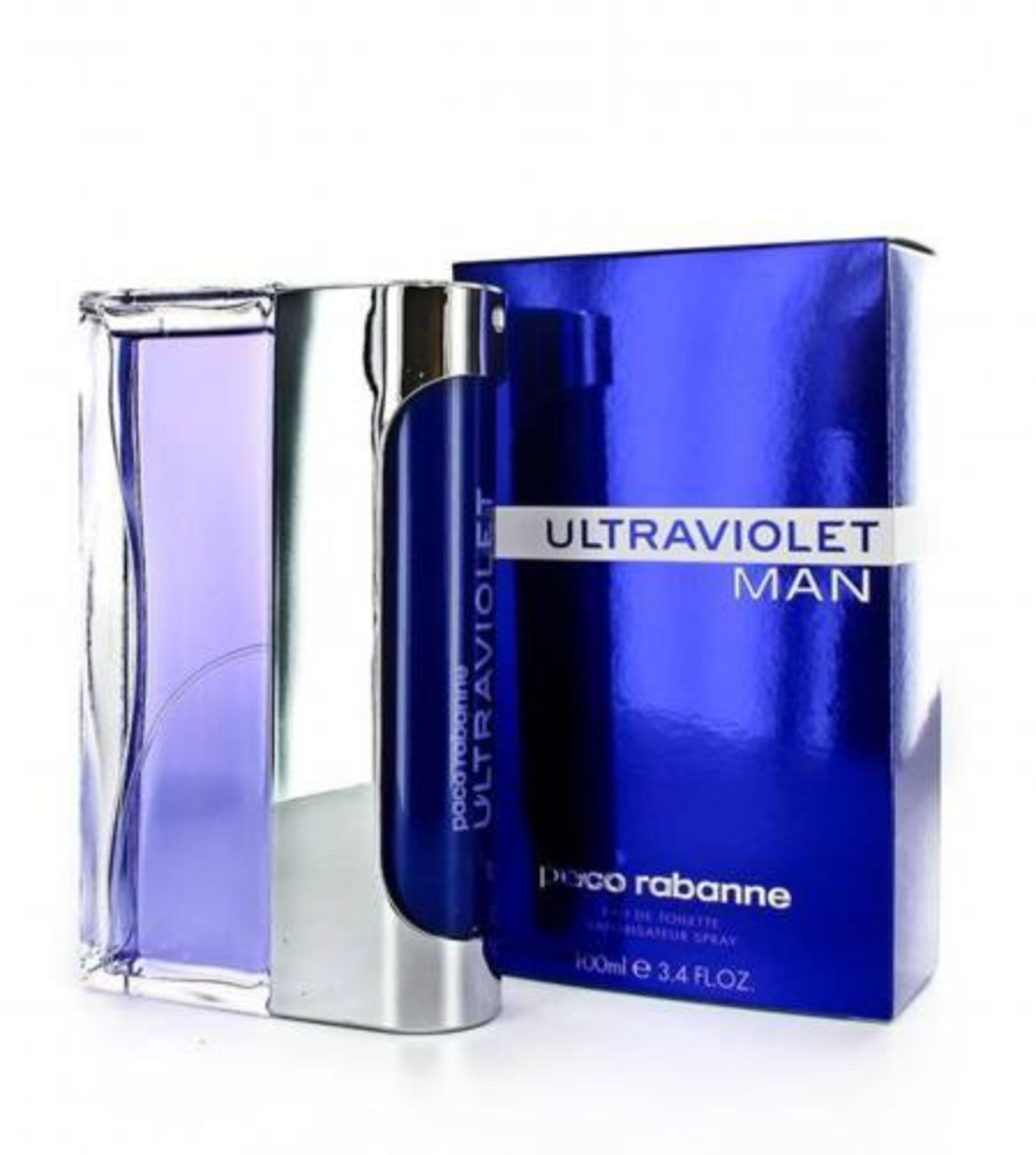 + VAT Brand New Paco Rabanne UltraViolet (M) 100ml EDT Spray